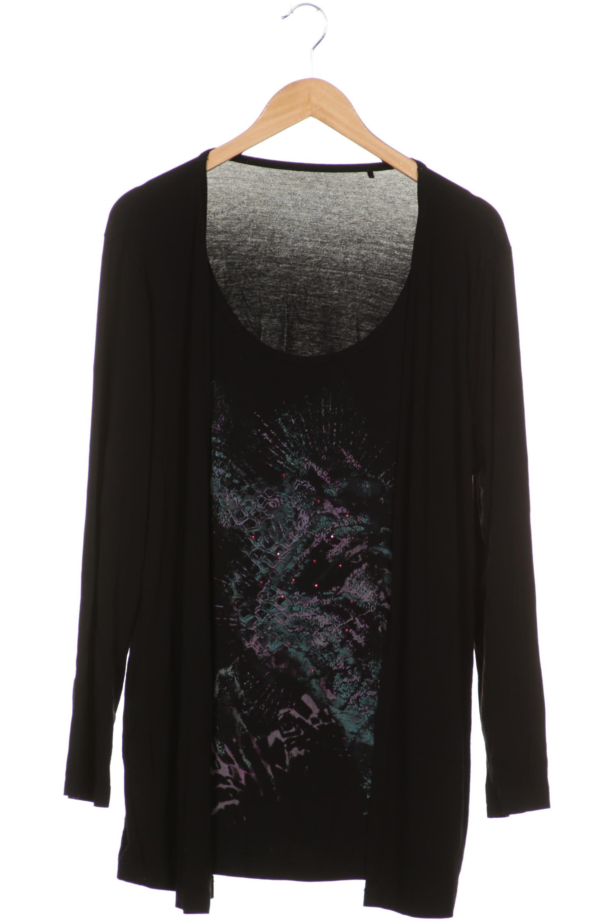 

Ulla Popken Damen Langarmshirt, schwarz, Gr. 50