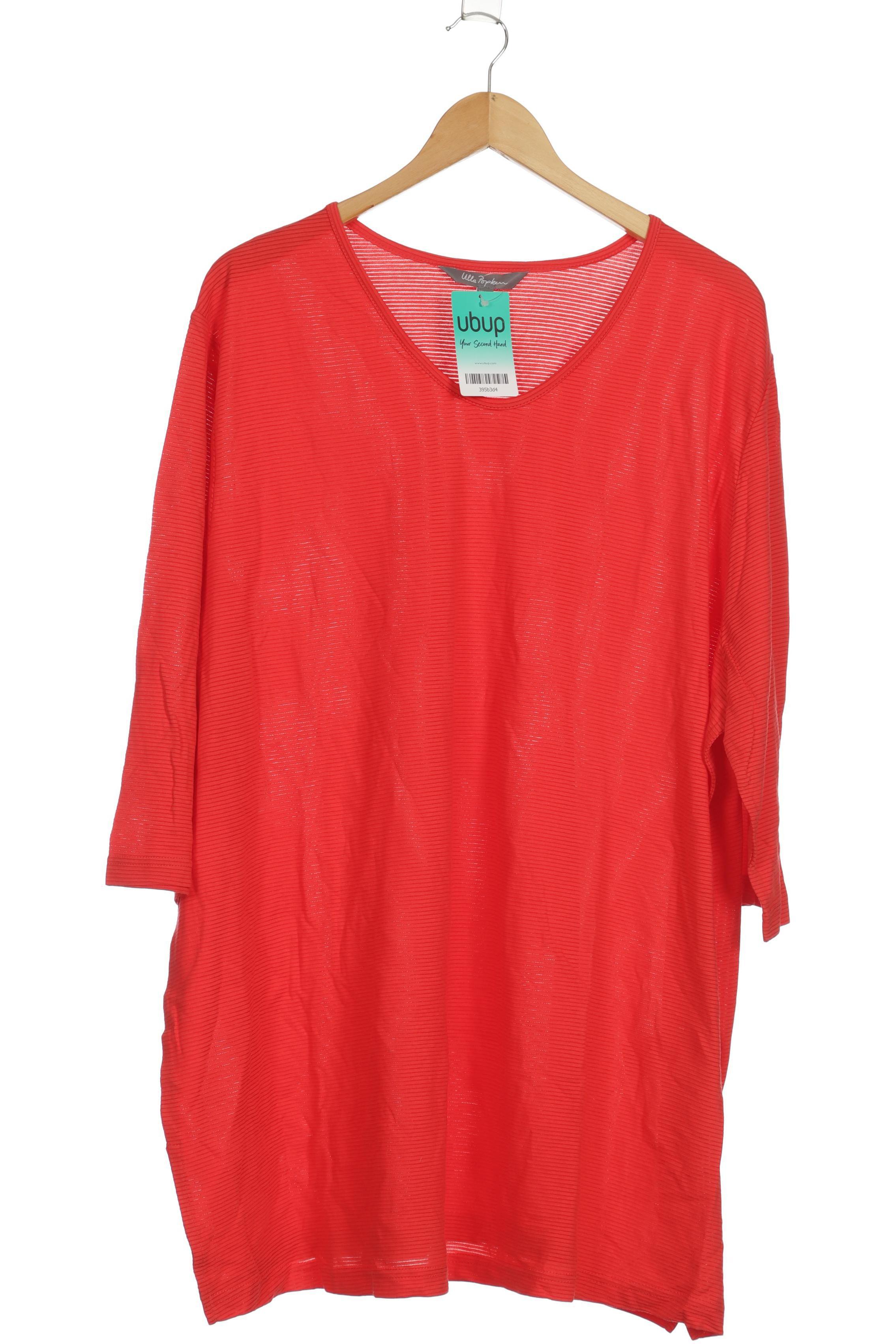 

Ulla Popken Damen Langarmshirt, rot, Gr. 54