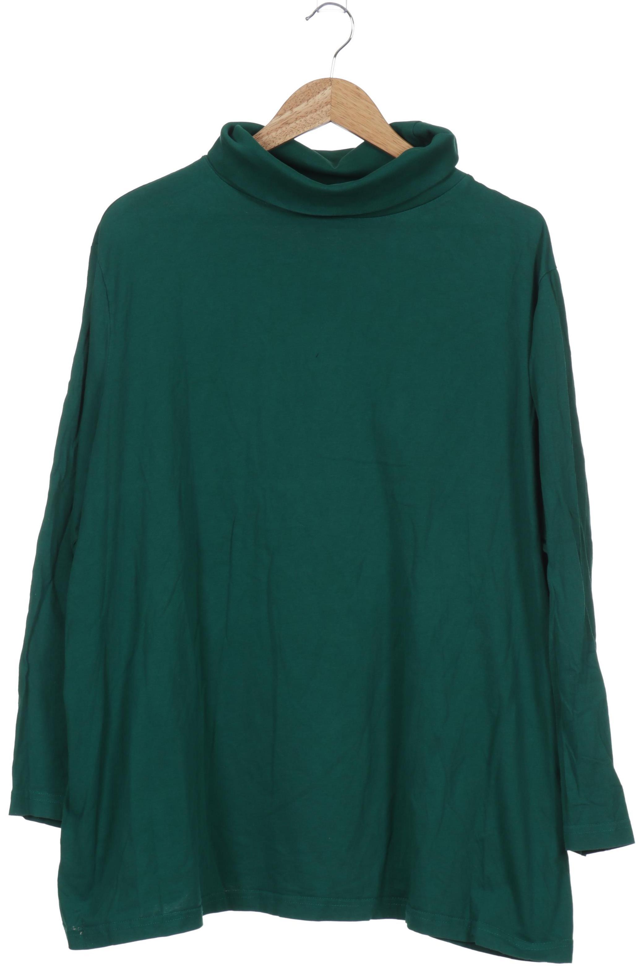 

Ulla Popken Damen Langarmshirt, grün, Gr. 58