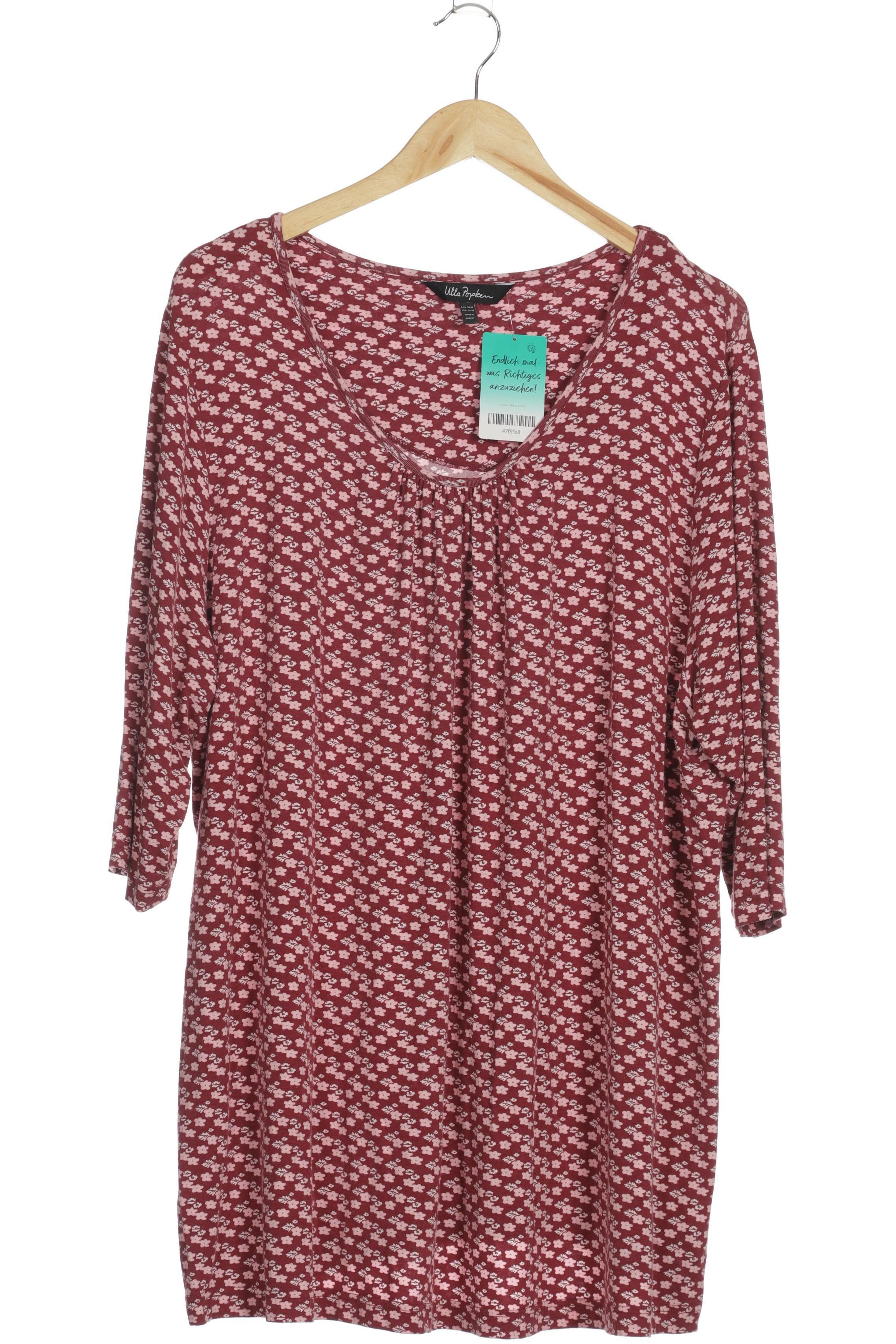 

Ulla Popken Damen Langarmshirt, rot, Gr. 50