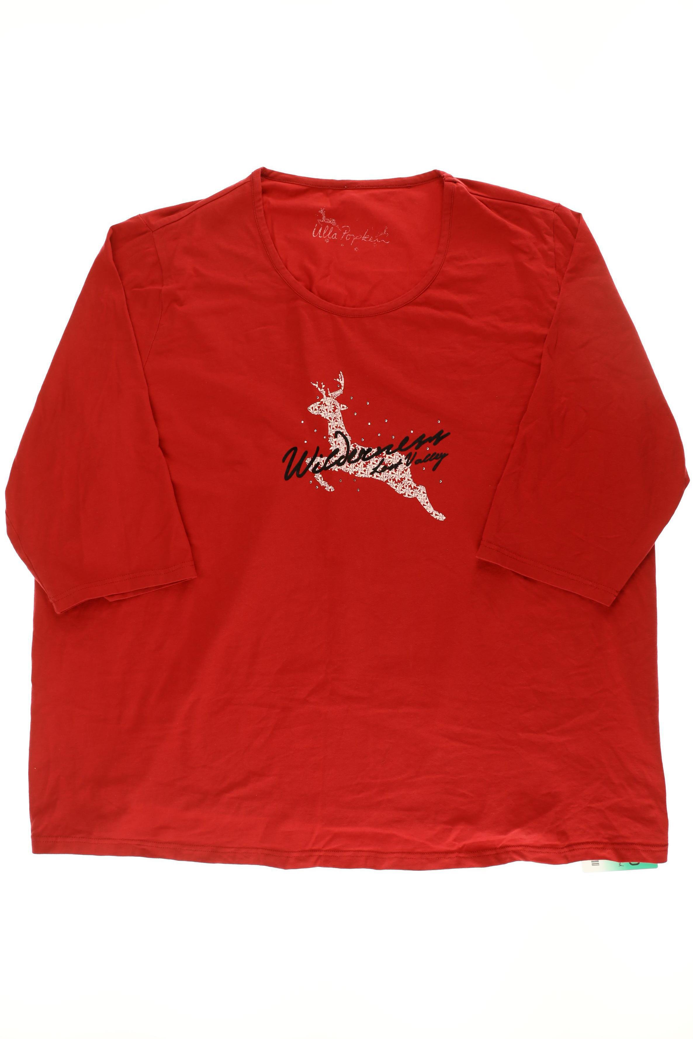 

Ulla Popken Damen Langarmshirt, rot, Gr.