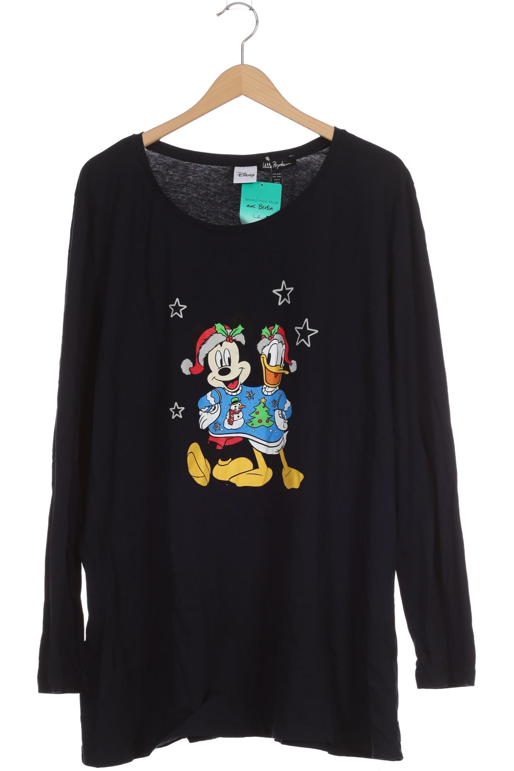 

Ulla Popken Damen Langarmshirt, blau, Gr. 54