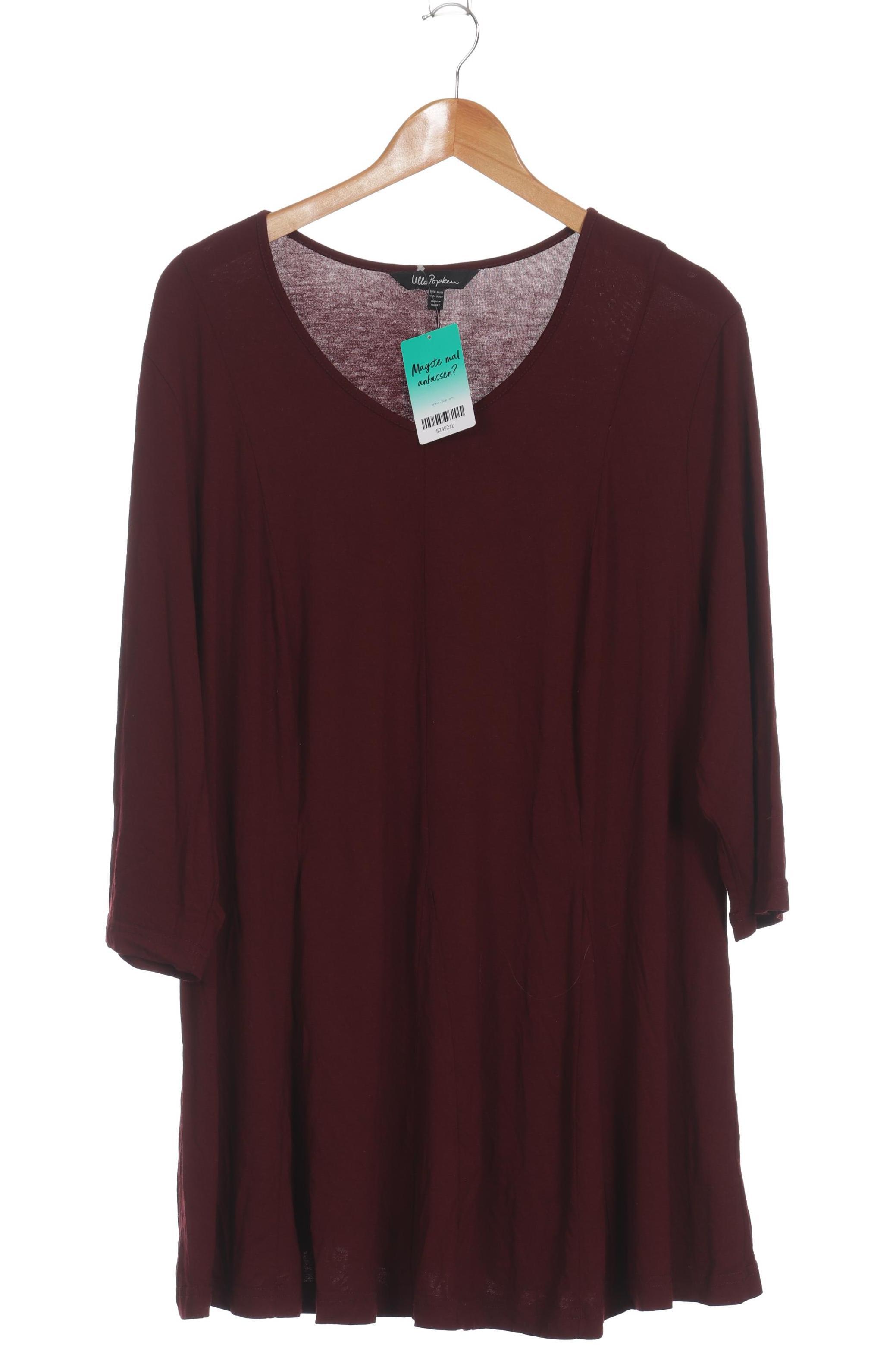 

Ulla Popken Damen Langarmshirt, rot, Gr. 50