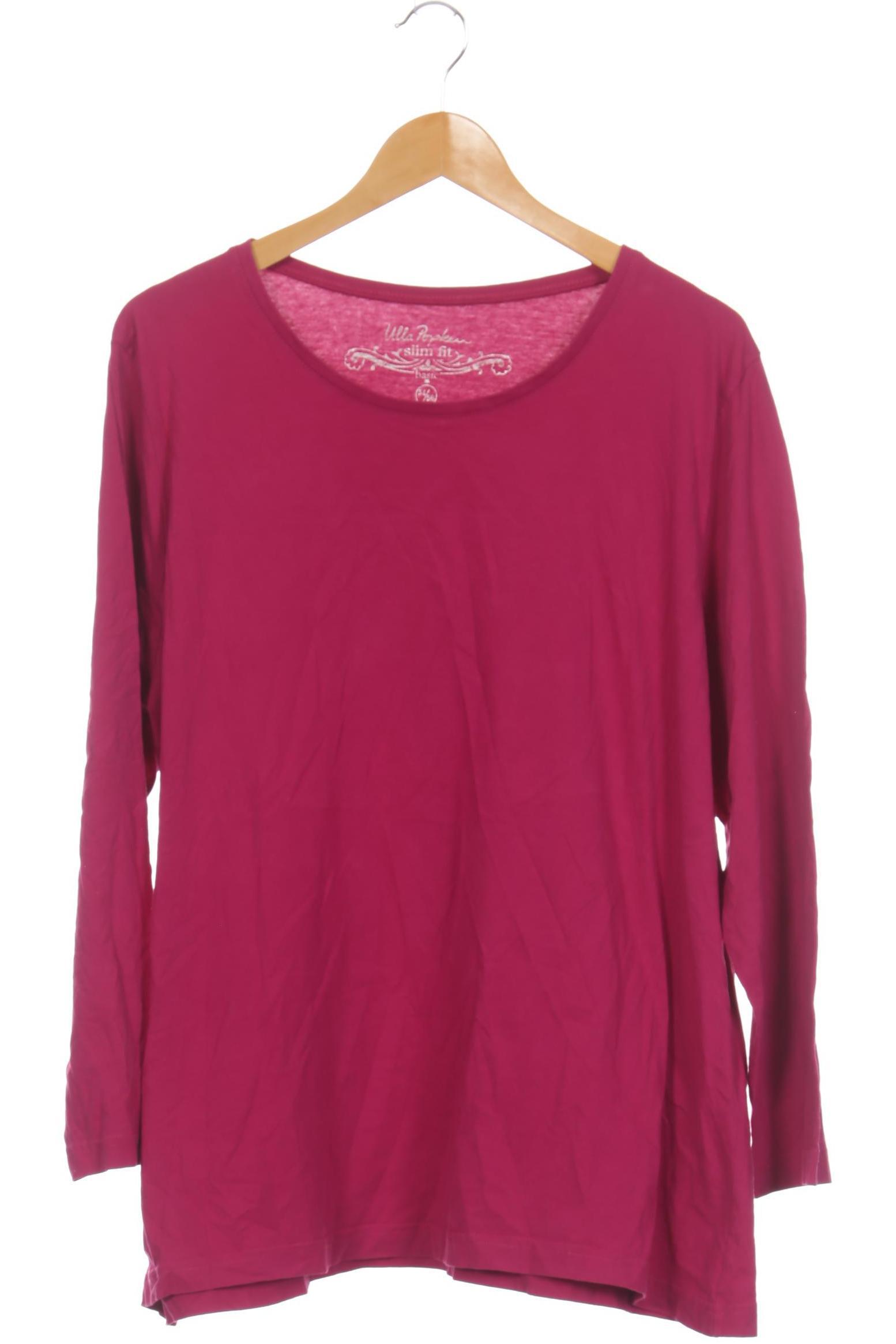 

Ulla Popken Damen Langarmshirt, pink, Gr. 54