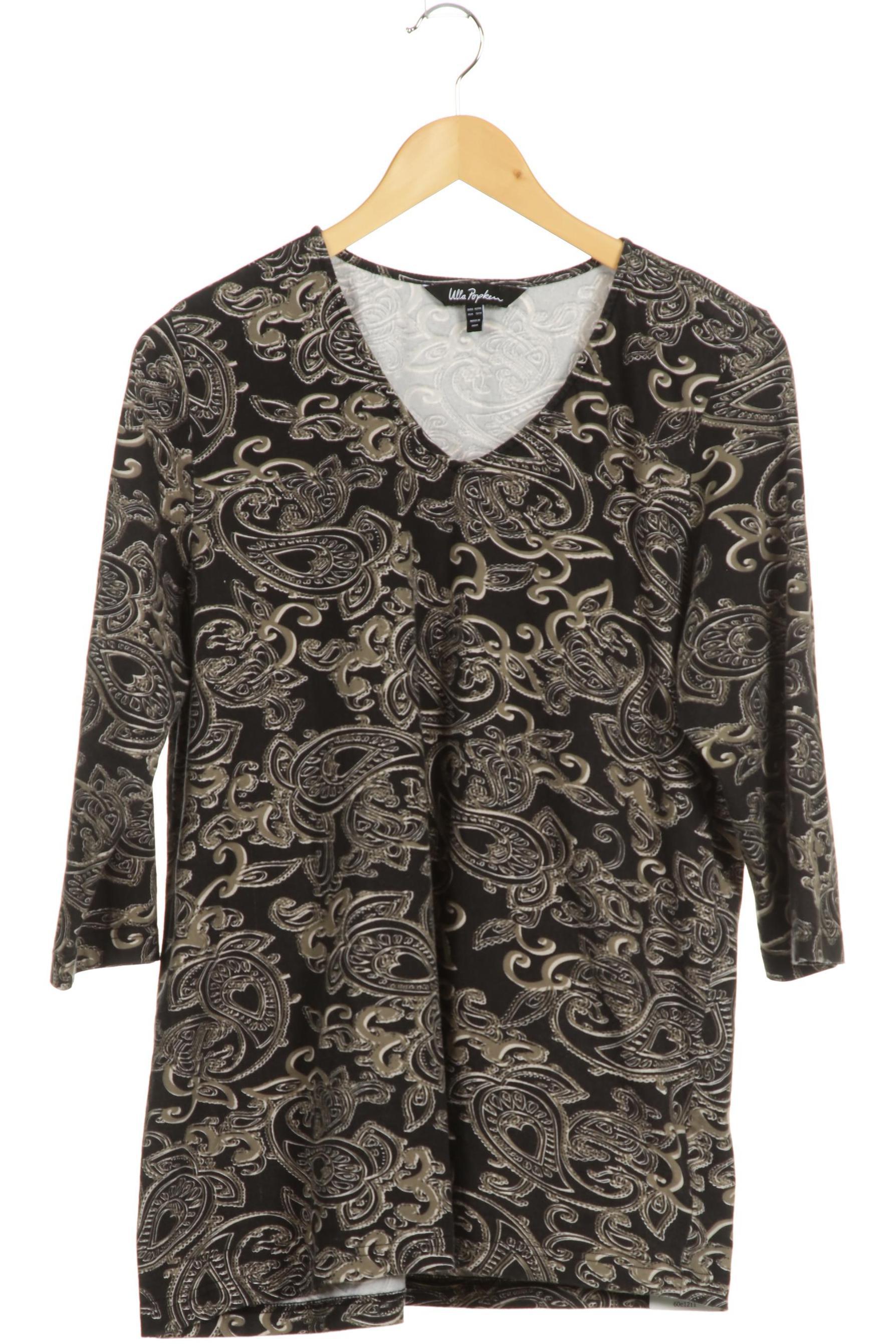 

Ulla Popken Damen Langarmshirt, grau, Gr. 42