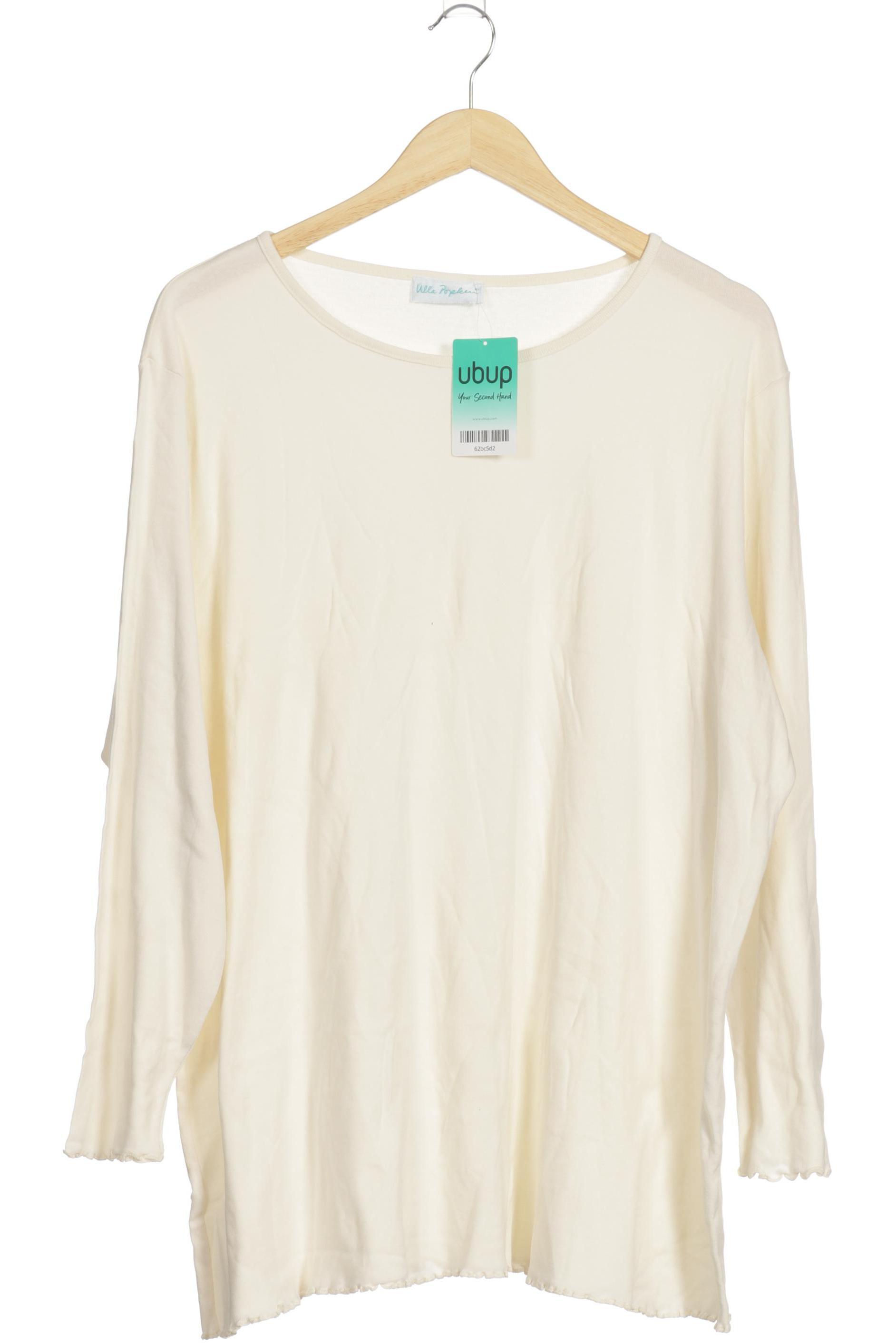 

Ulla Popken Damen Langarmshirt, beige, Gr. 46
