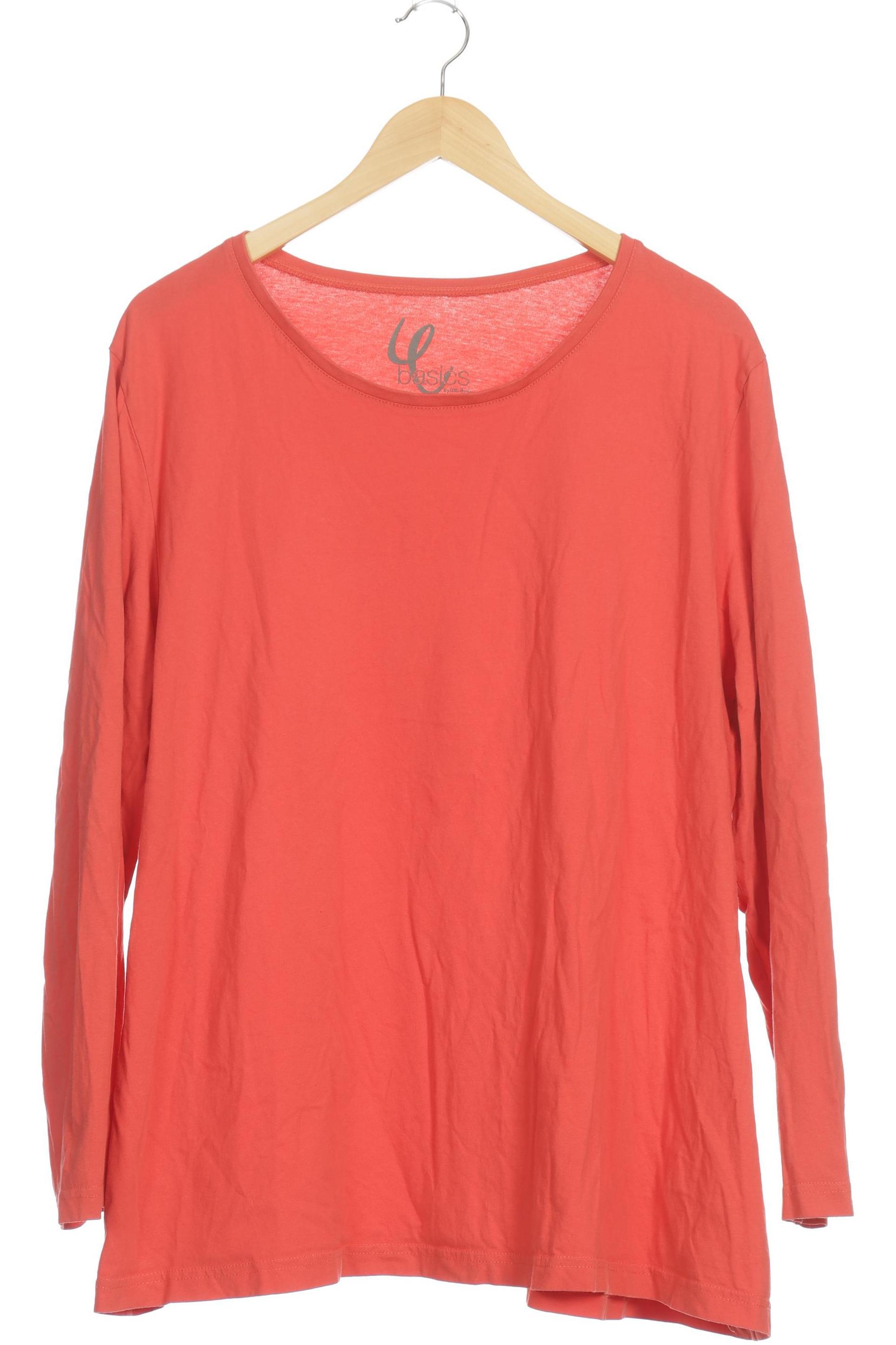 

Ulla Popken Damen Langarmshirt, rot, Gr. 54