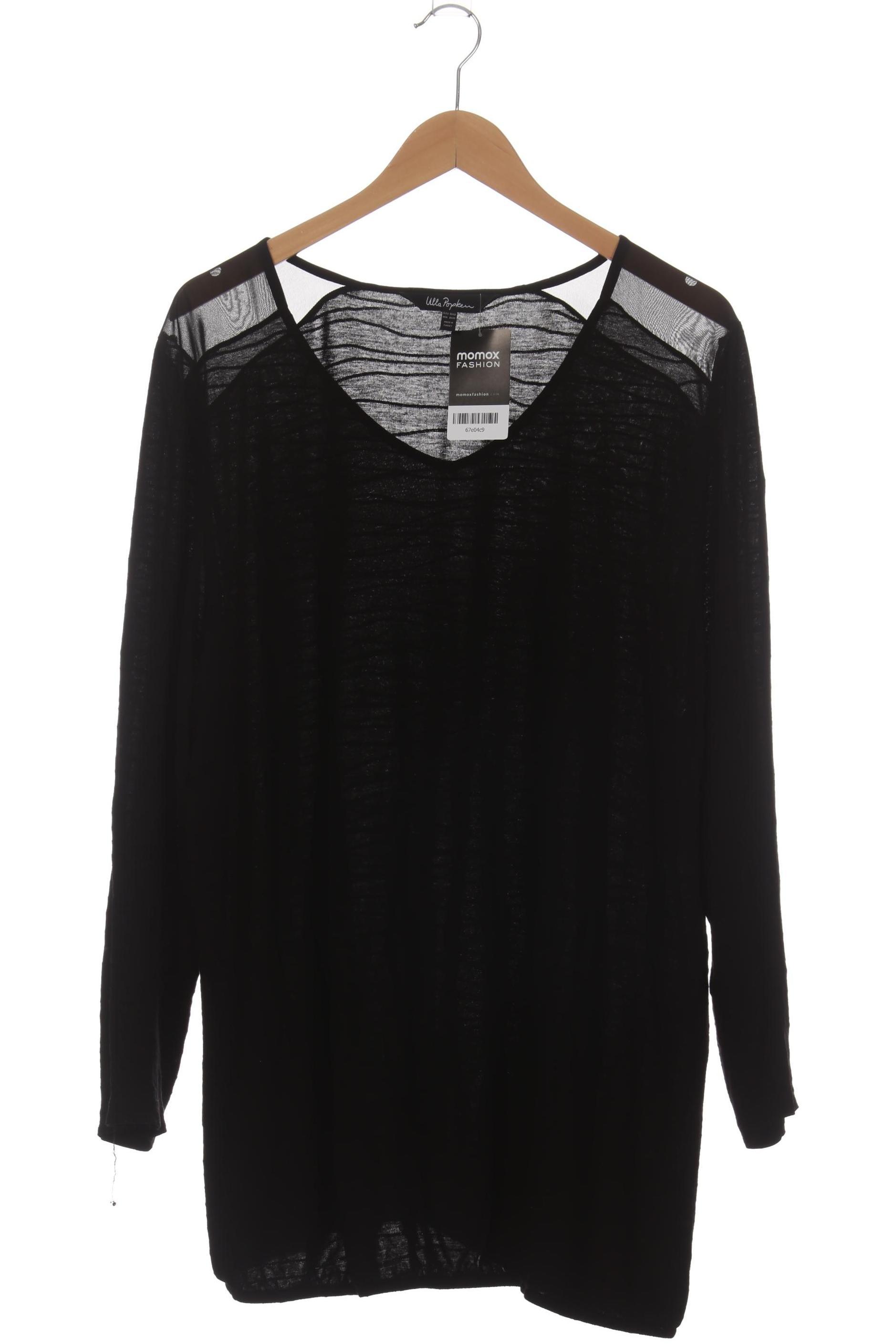 

Ulla Popken Damen Langarmshirt, schwarz, Gr. 50