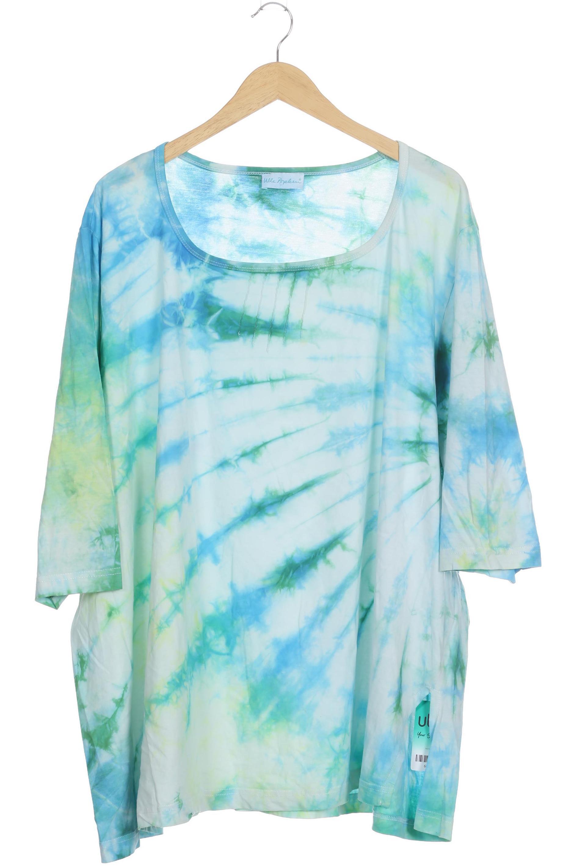 

Ulla Popken Damen Langarmshirt, blau, Gr. 62