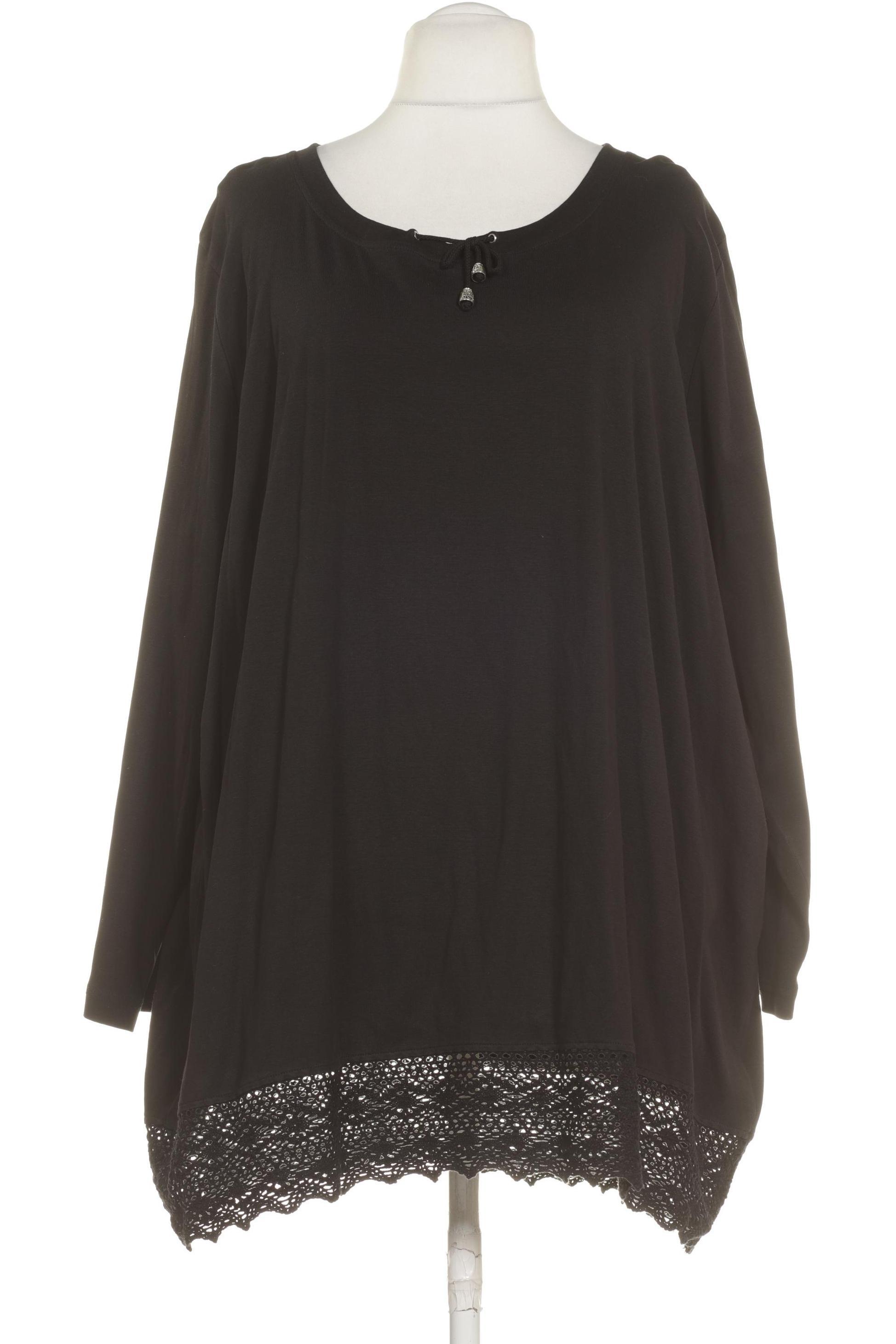 

Ulla Popken Damen Langarmshirt, schwarz, Gr. 54