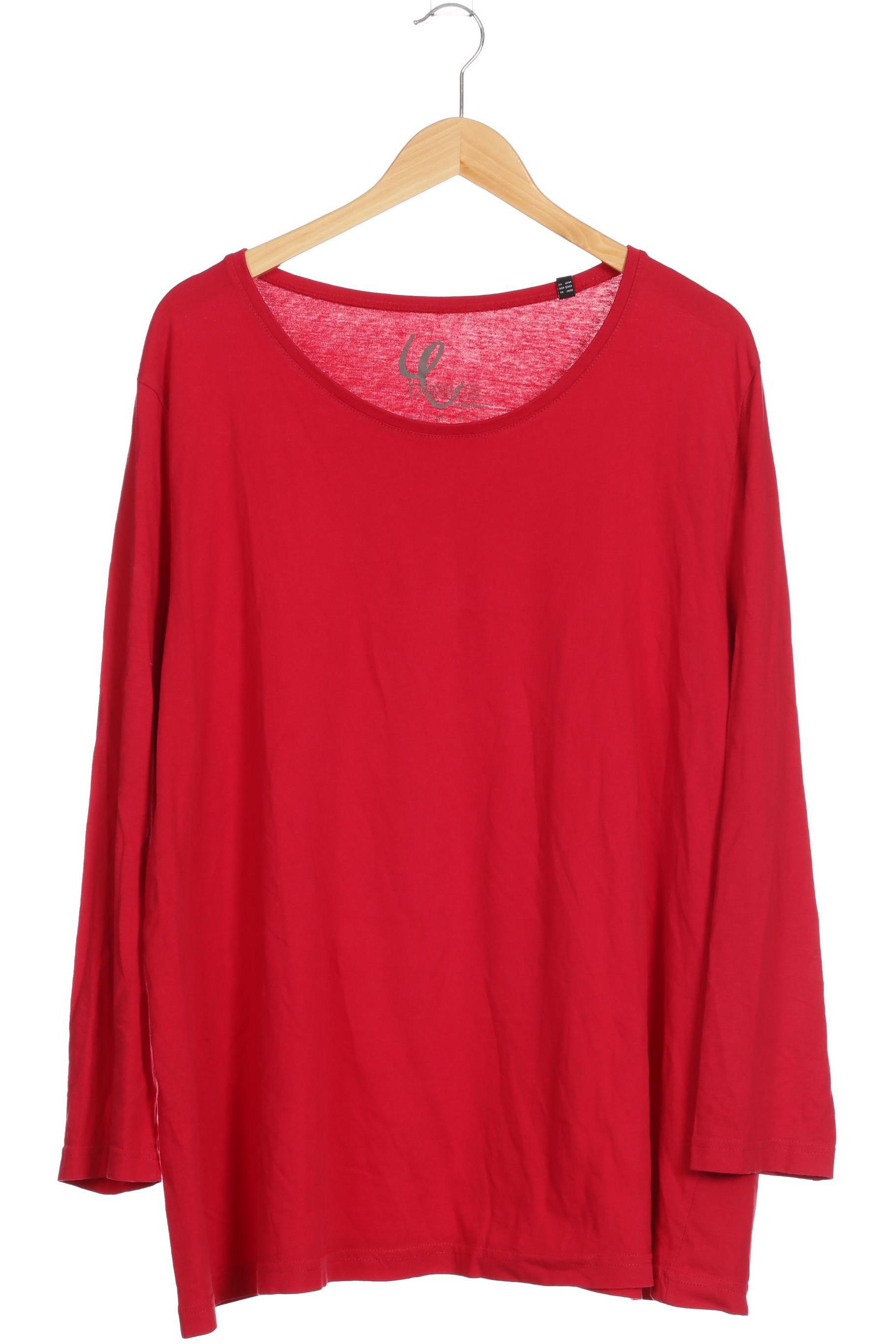 

Ulla Popken Damen Langarmshirt, pink, Gr. 54