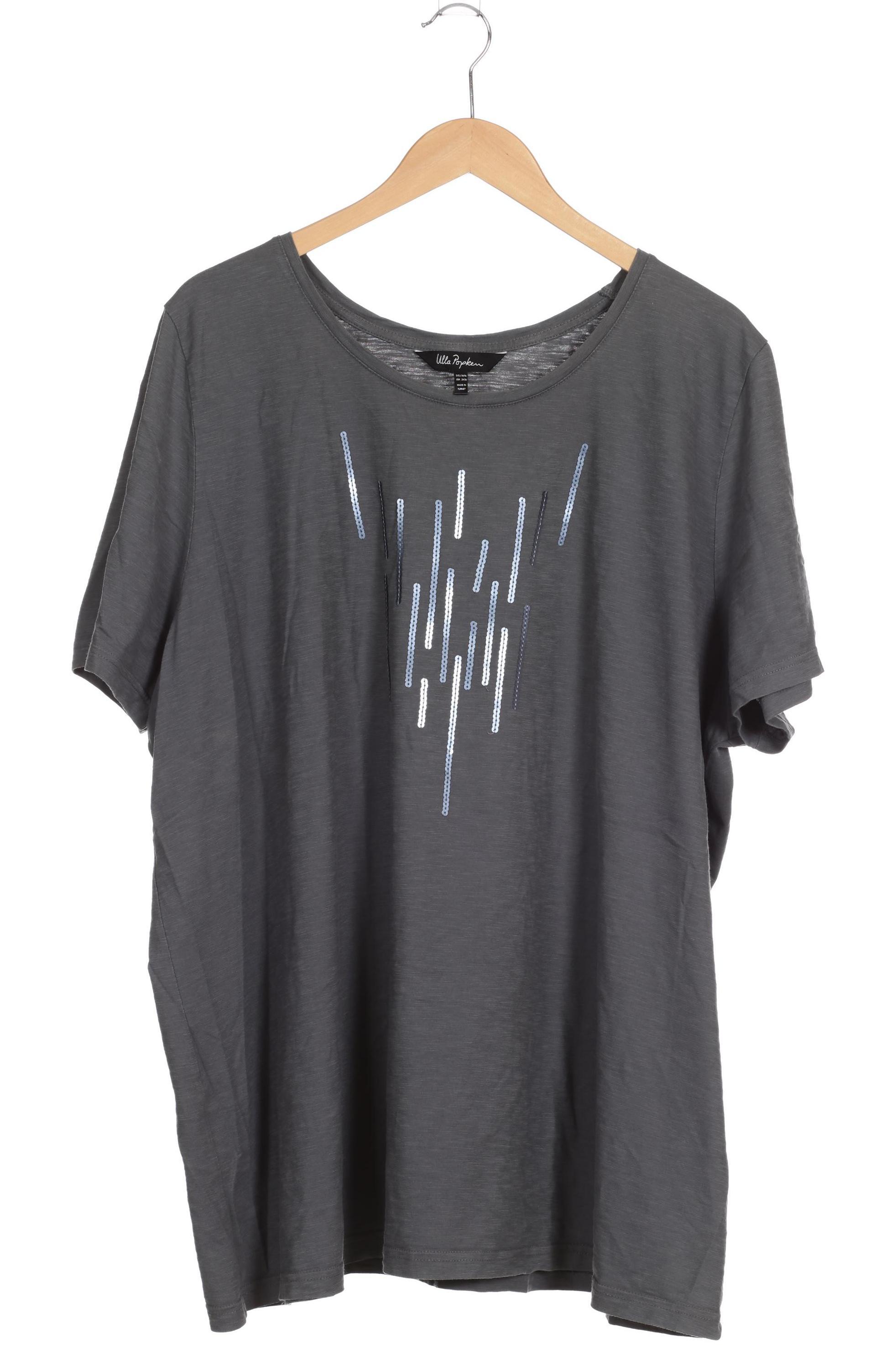 

Ulla Popken Damen T-Shirt, grau, Gr. 54