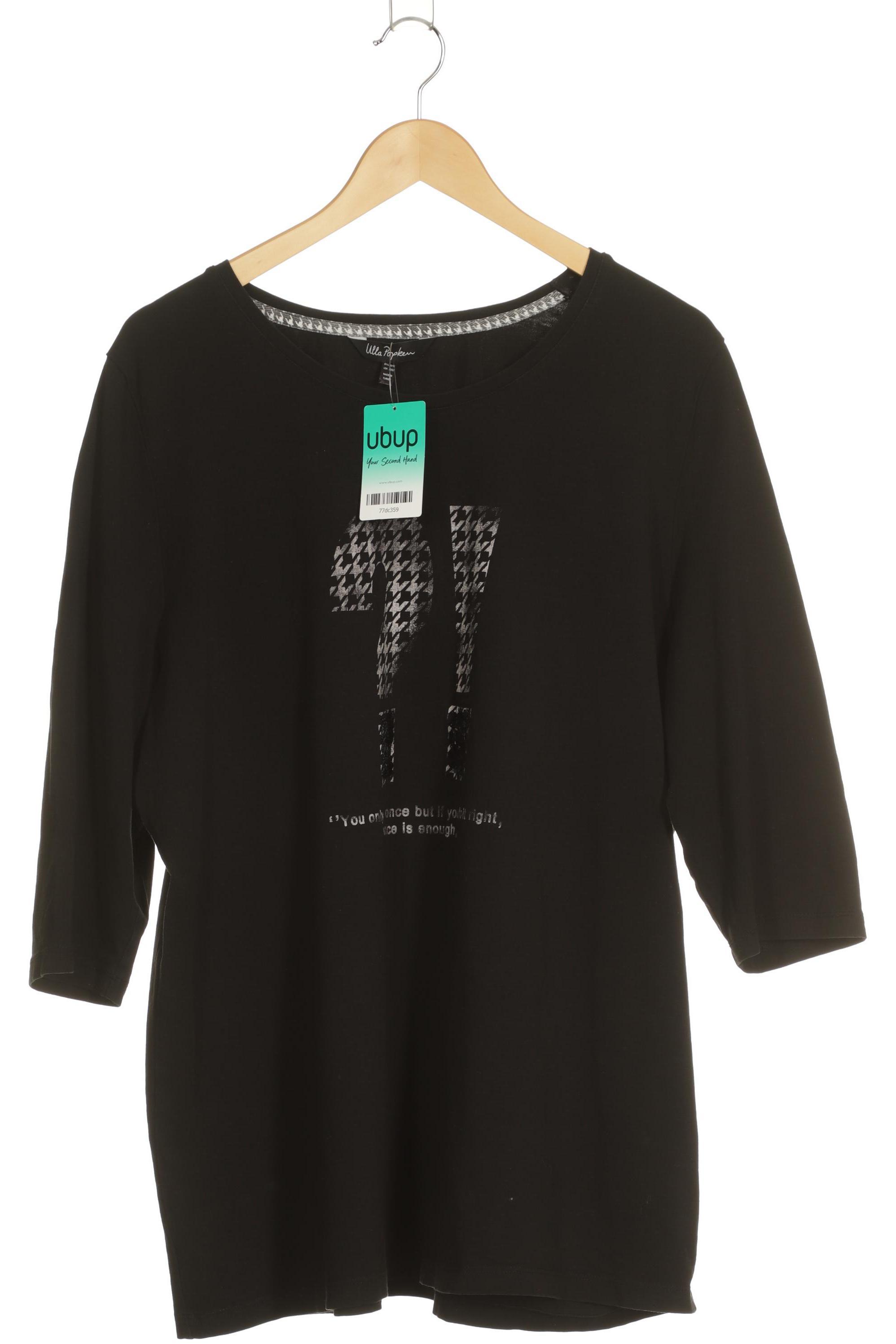 

Ulla Popken Damen Langarmshirt, schwarz, Gr. 50