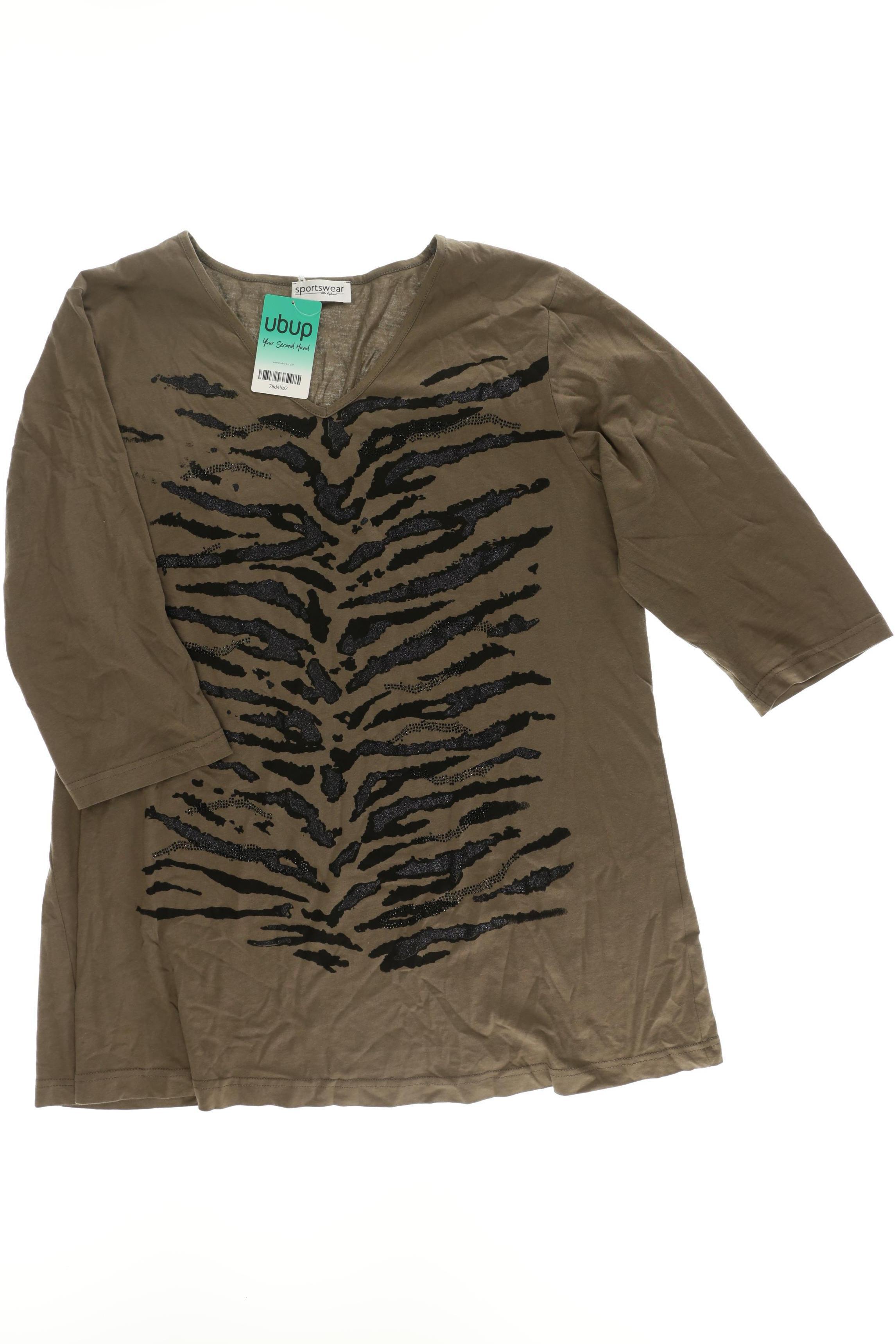 

Ulla Popken Damen Langarmshirt, braun, Gr. 42