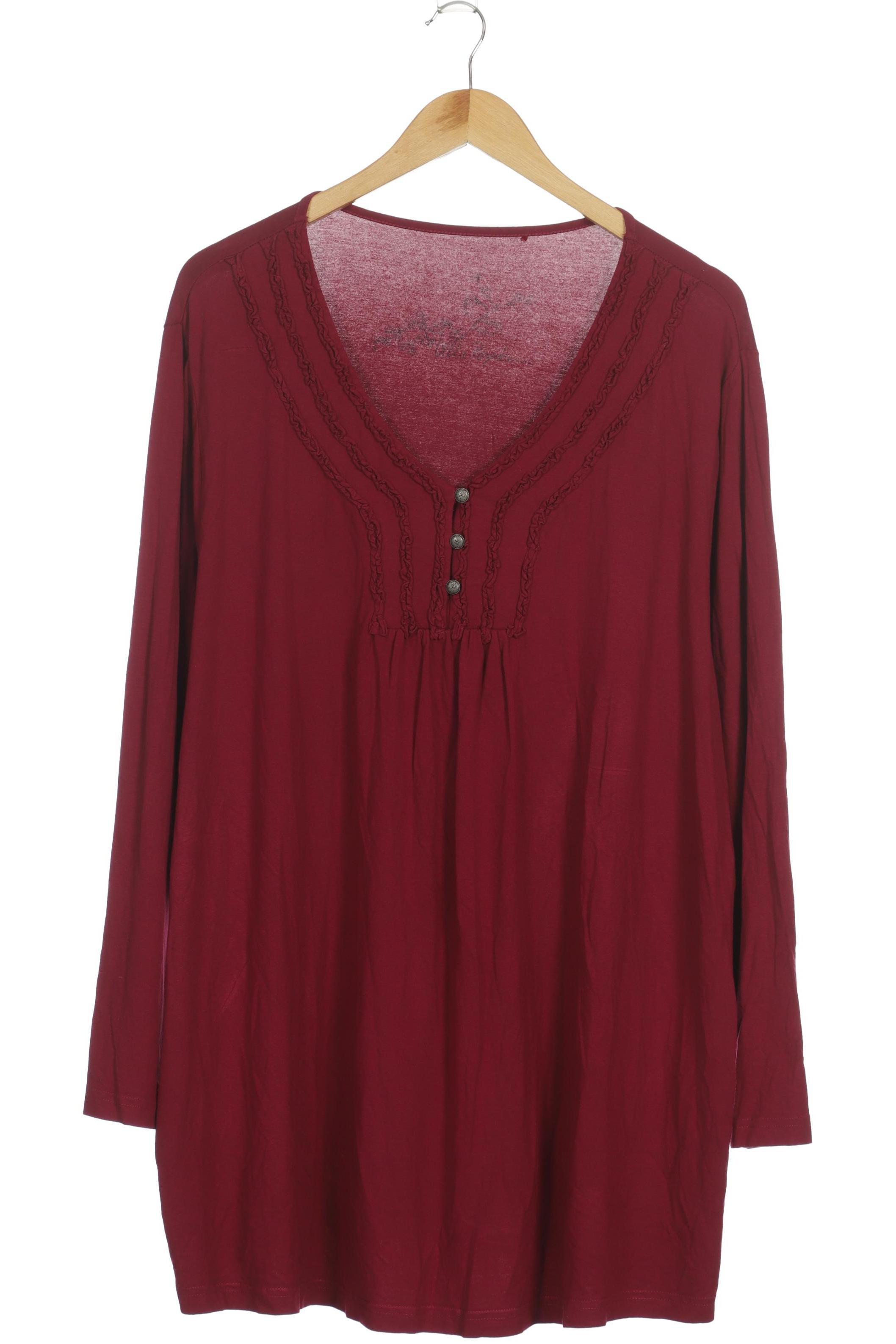 

Ulla Popken Damen Langarmshirt, pink, Gr. 54