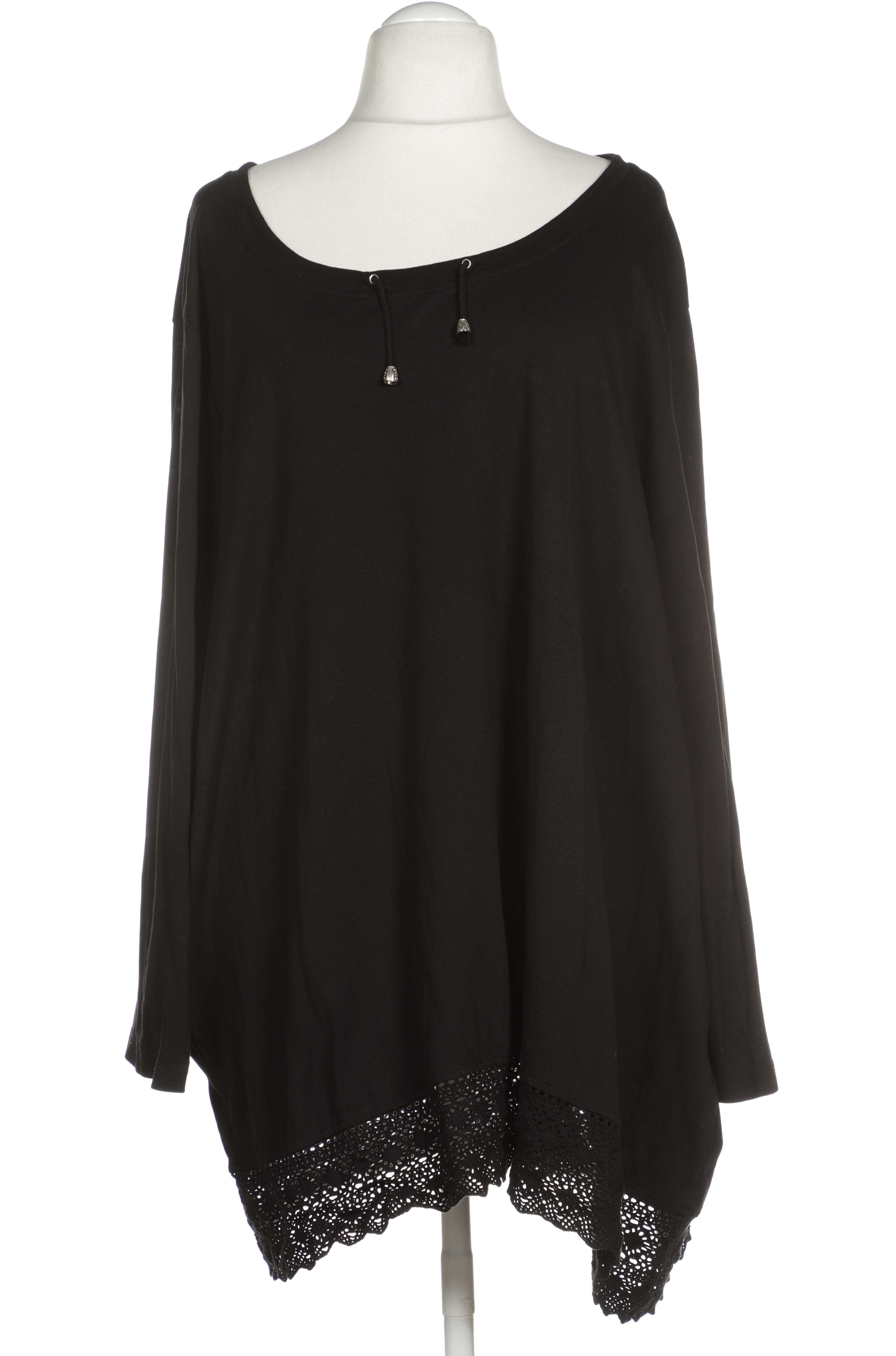 

Ulla Popken Damen Langarmshirt, schwarz, Gr. 32