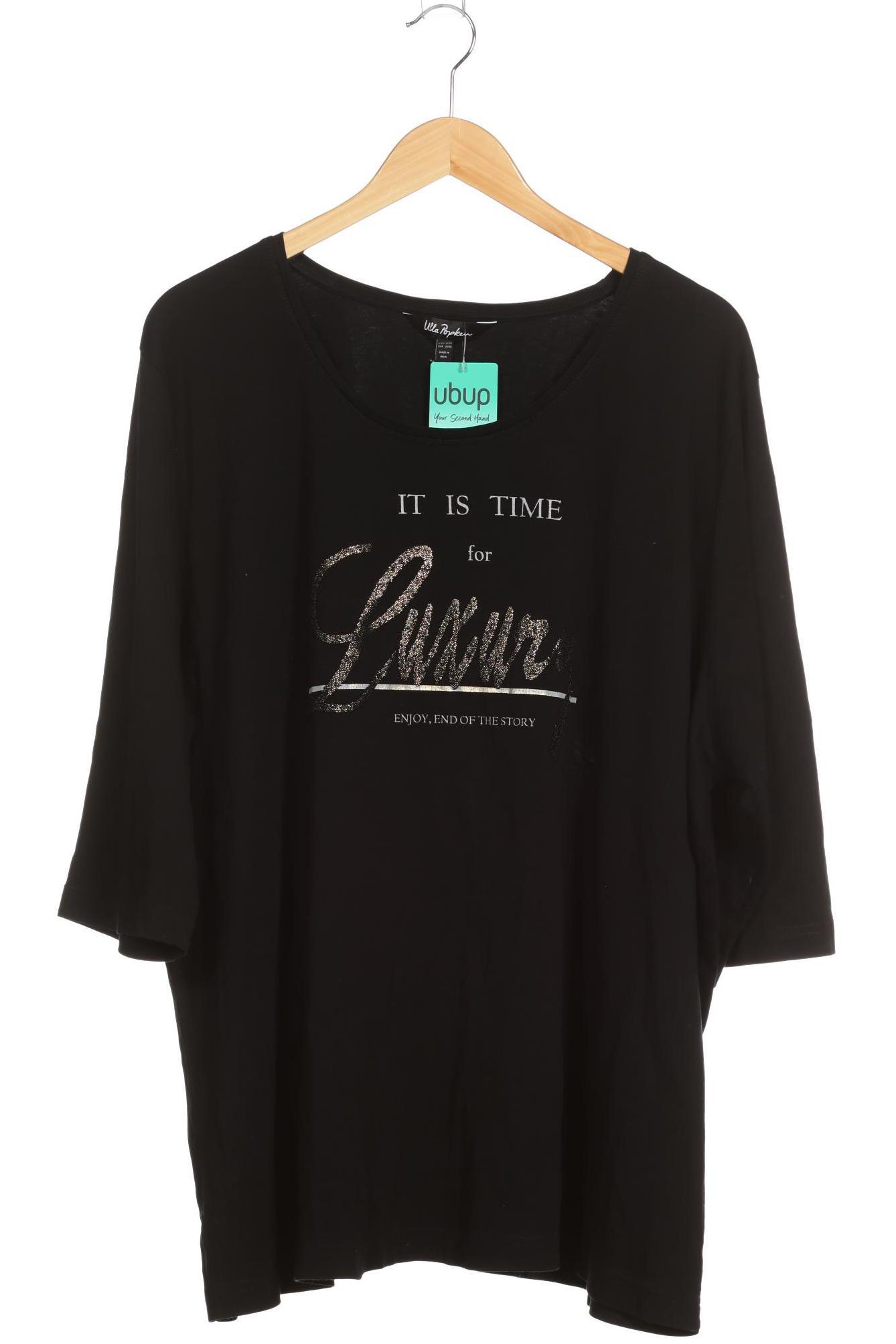 

Ulla Popken Damen T-Shirt, schwarz, Gr. 54