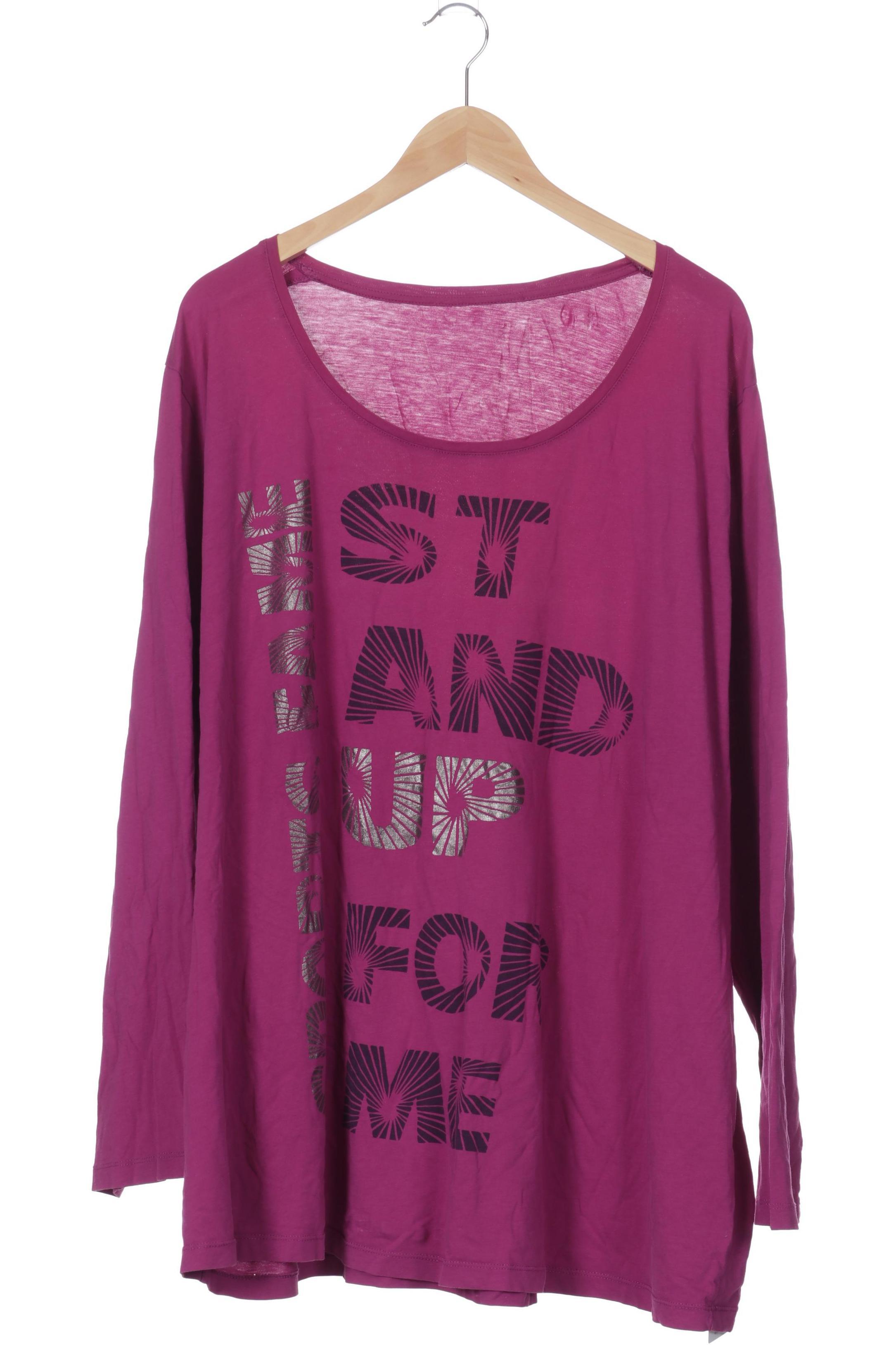 

Ulla Popken Damen Langarmshirt, lila, Gr.