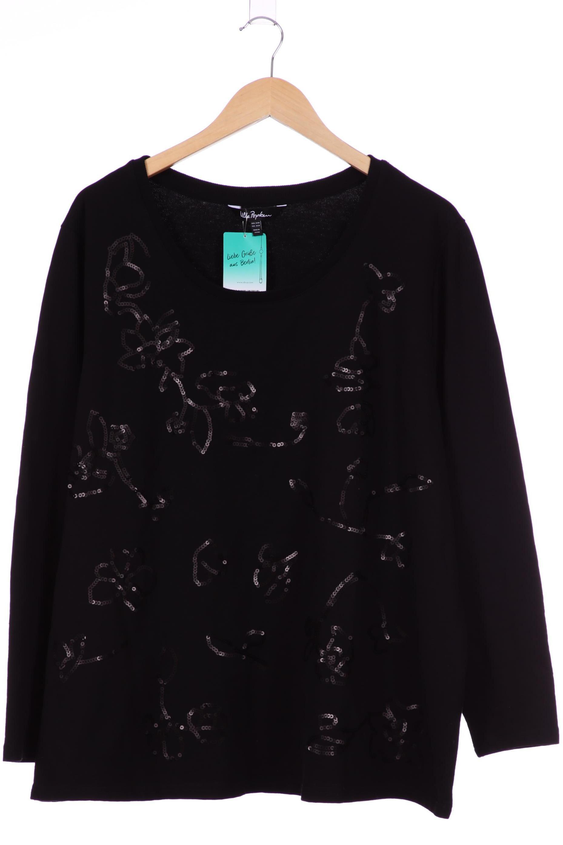 

Ulla Popken Damen Langarmshirt, schwarz, Gr. 54