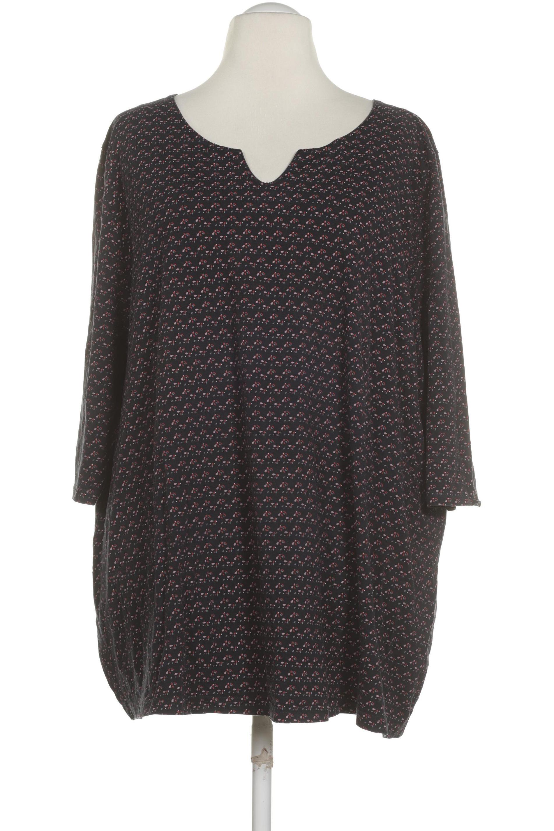 

Ulla Popken Damen Langarmshirt, blau, Gr. 58