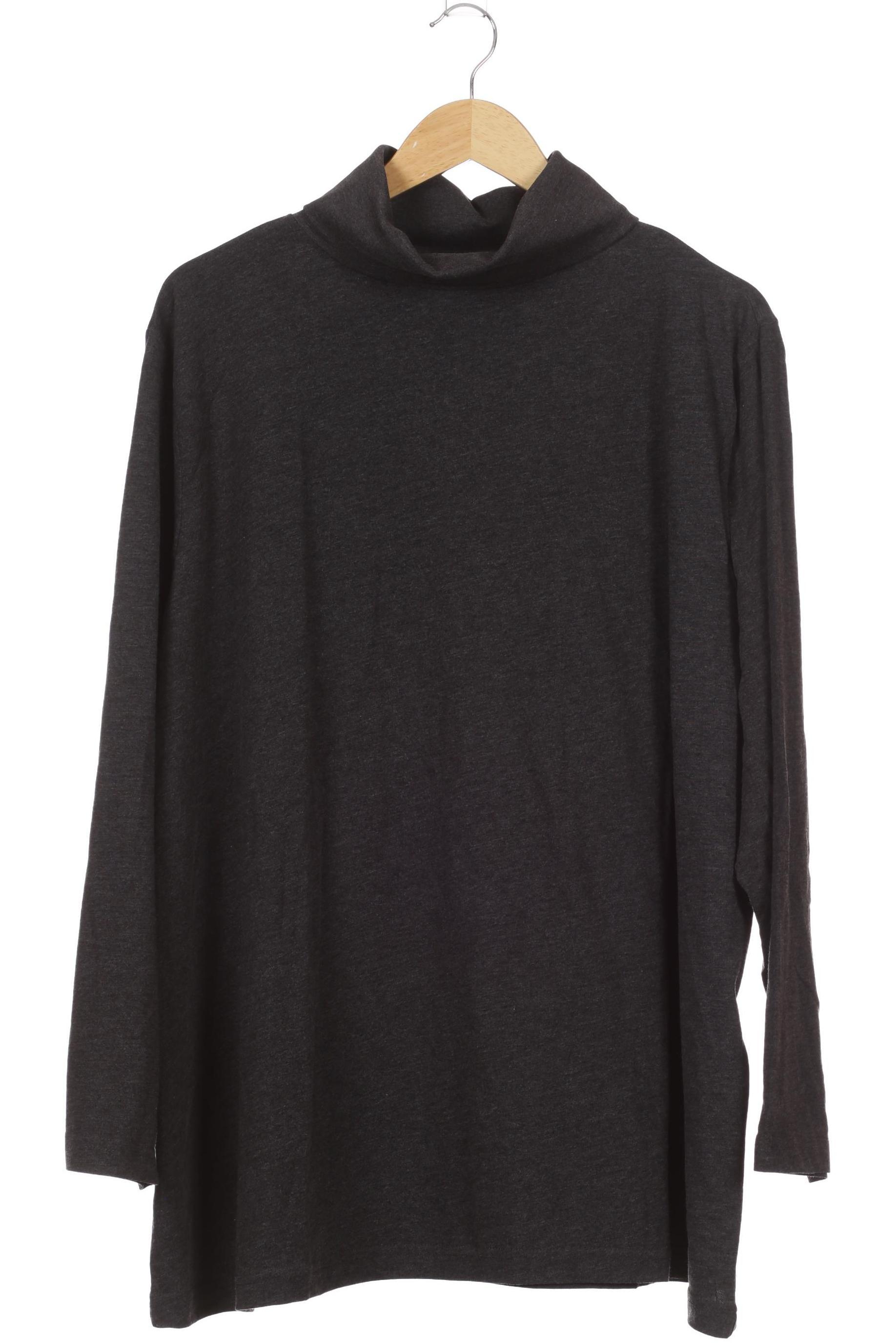 

Ulla Popken Damen Langarmshirt, grau, Gr. 54