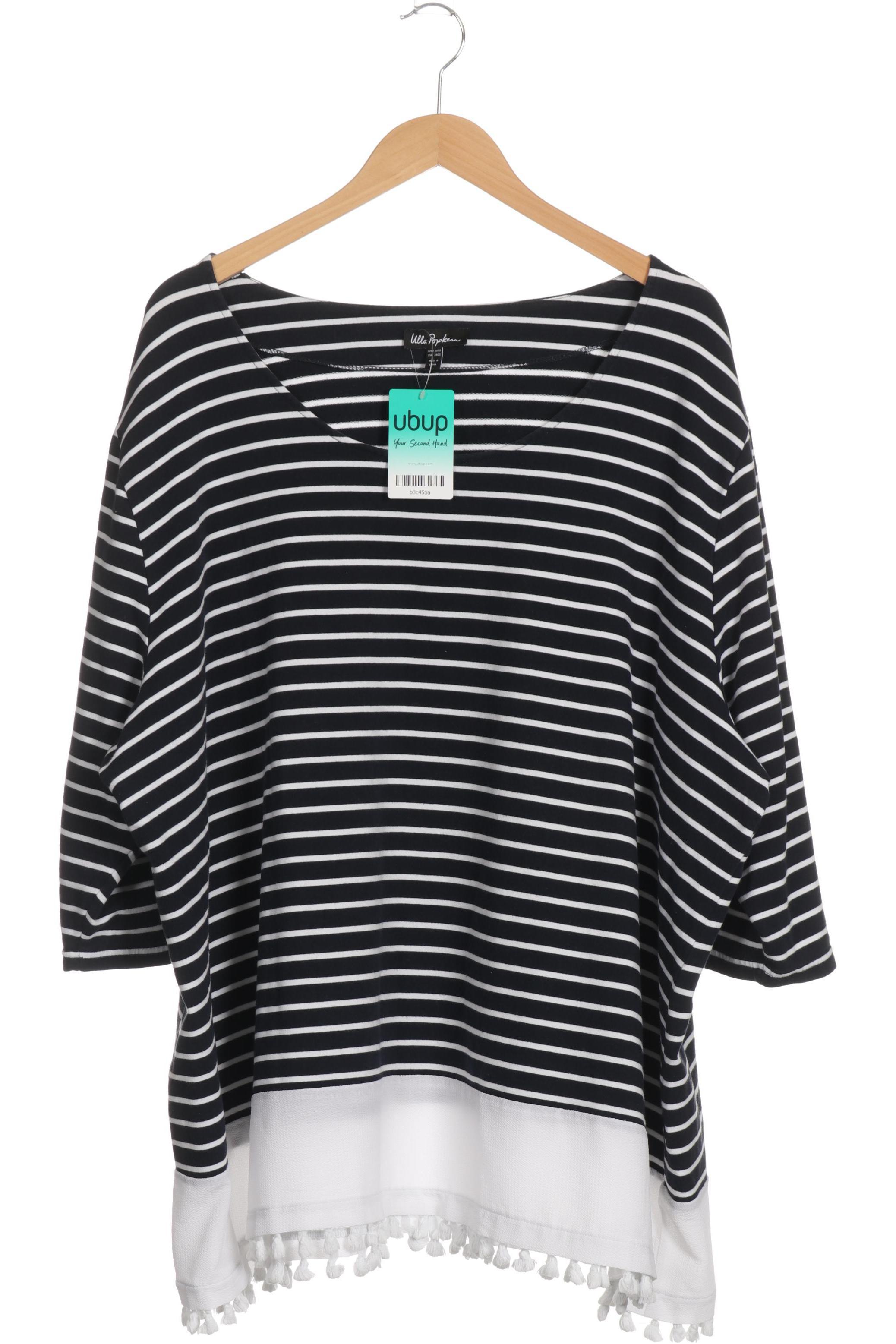 

Ulla Popken Damen Langarmshirt, blau, Gr. 58