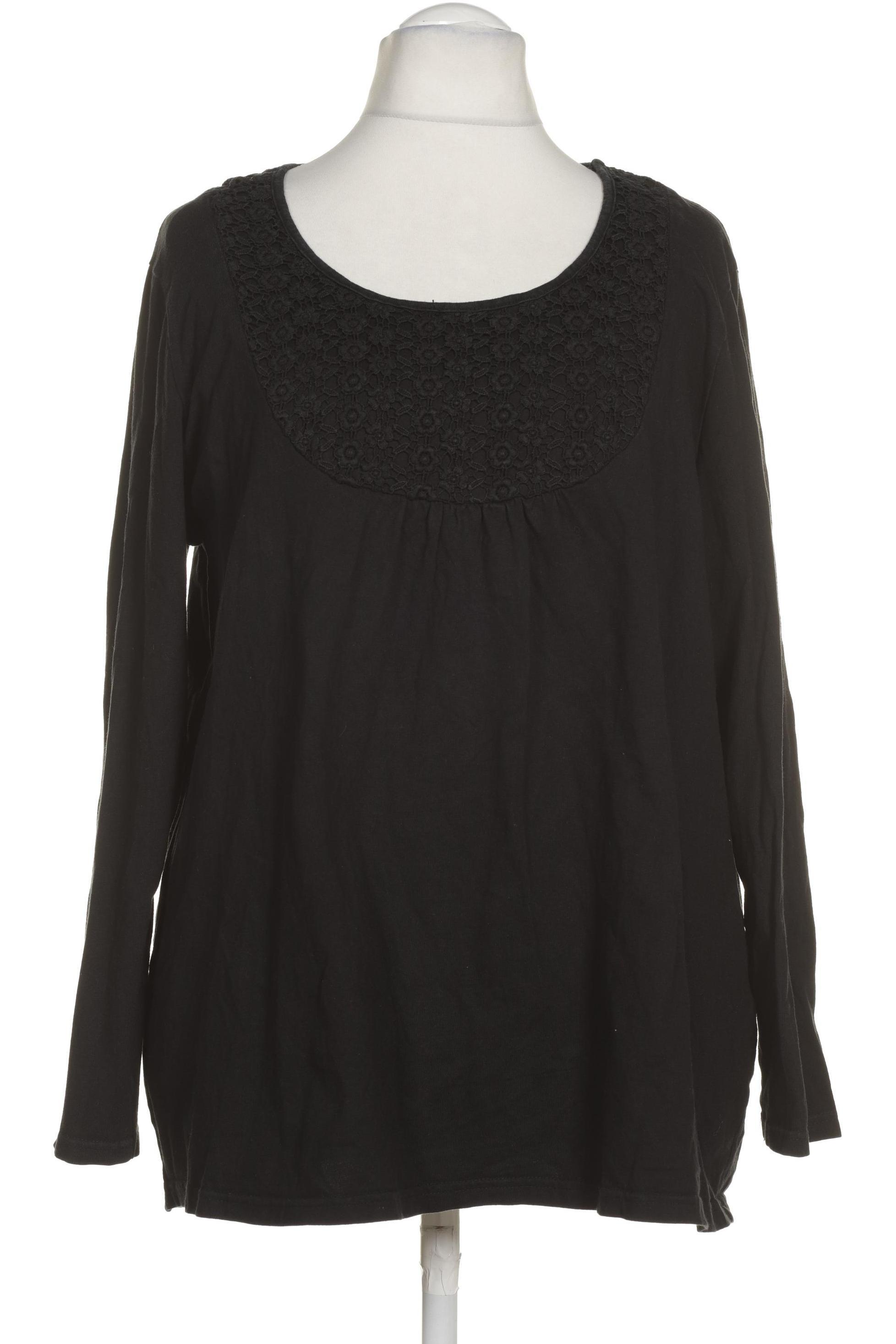 

Ulla Popken Damen Langarmshirt, schwarz, Gr. 50