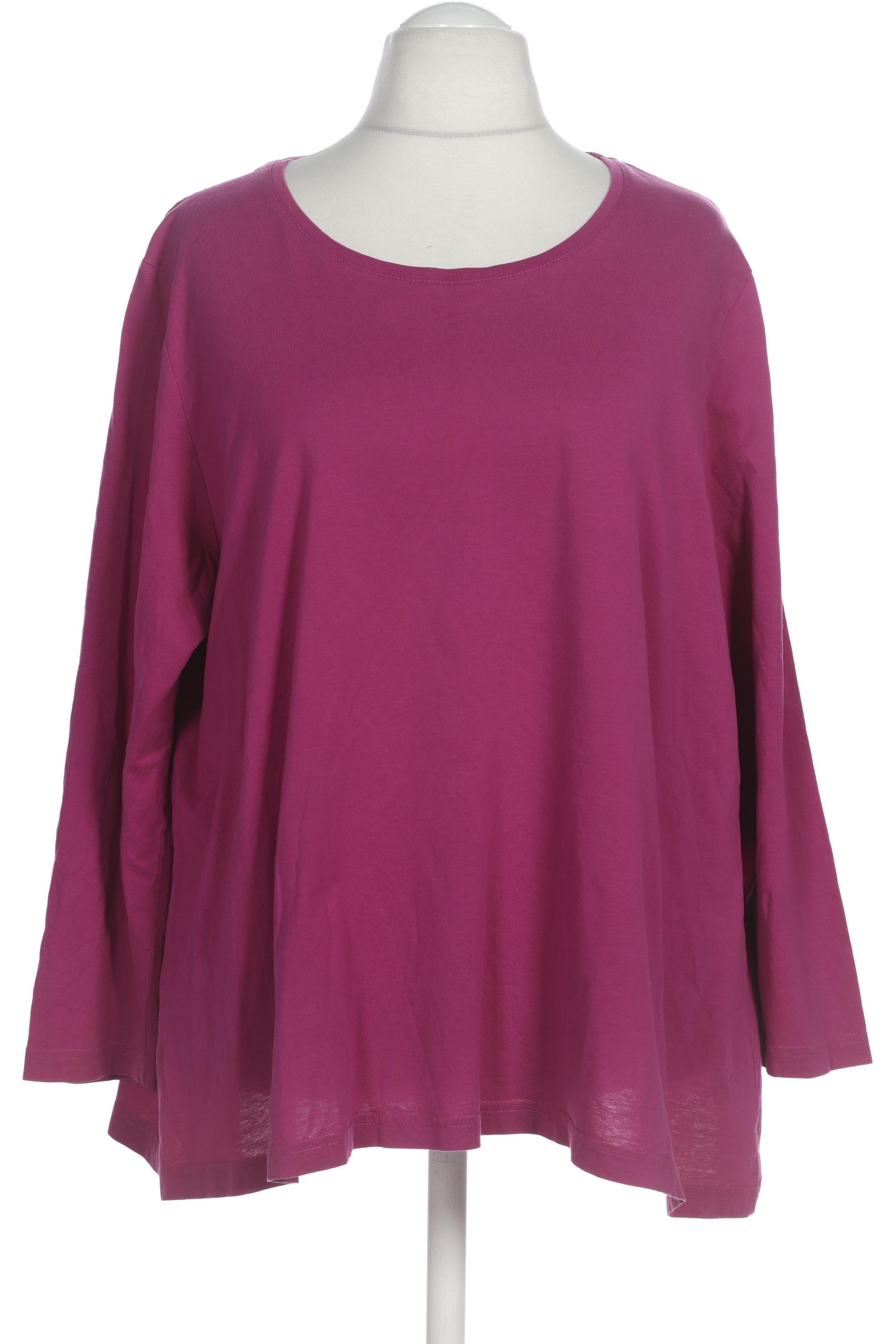 

Ulla Popken Damen Langarmshirt, pink, Gr. 54