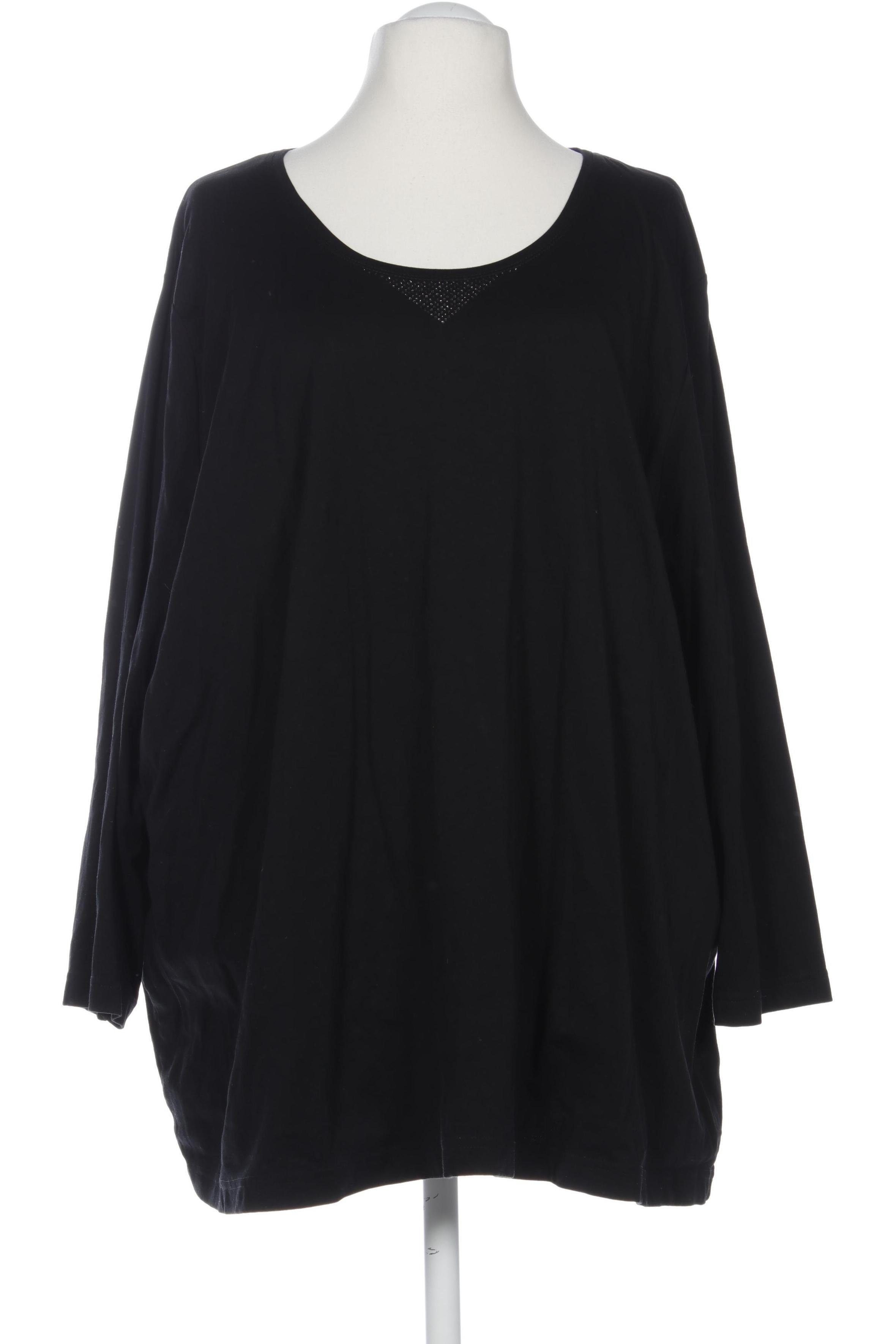 

Ulla Popken Damen Langarmshirt, schwarz, Gr. 62