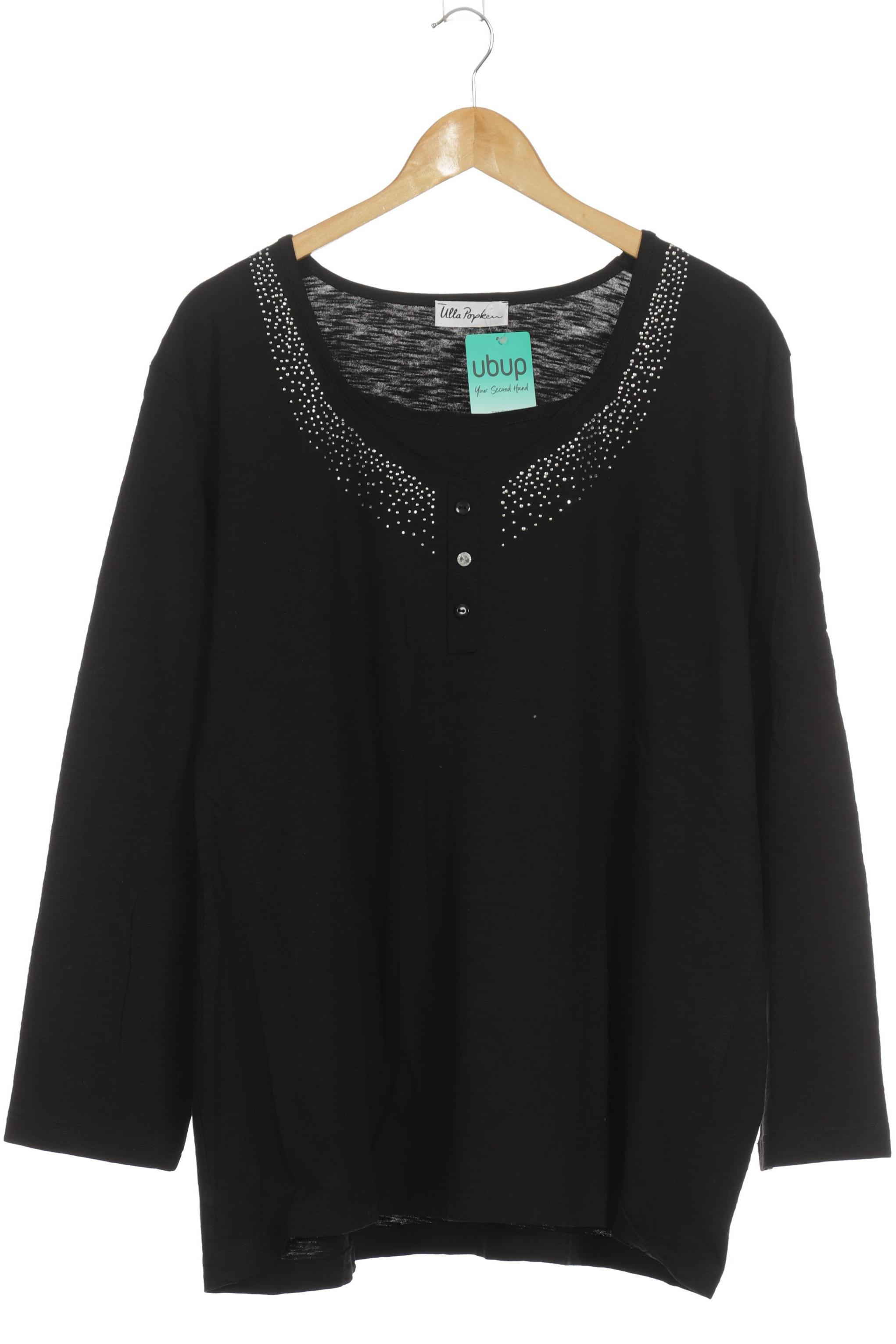 

Ulla Popken Damen Langarmshirt, schwarz, Gr.
