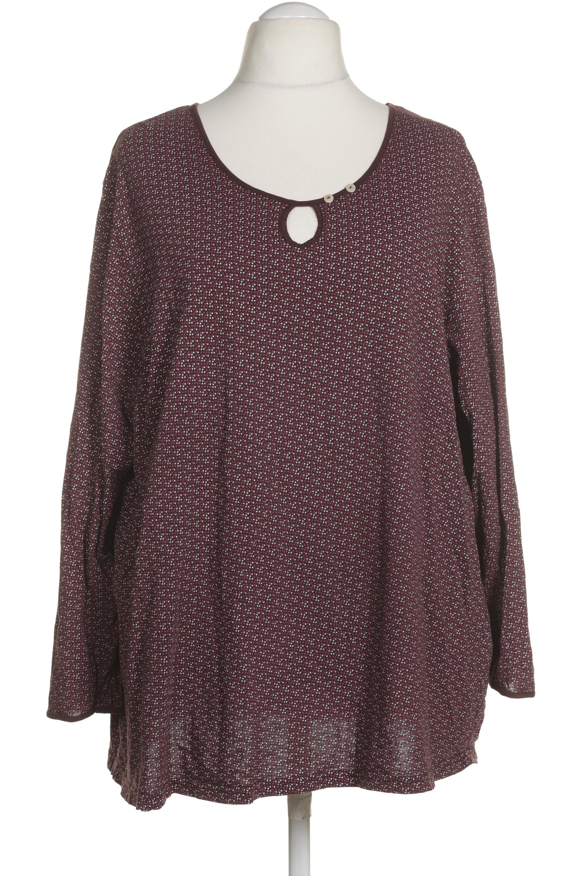 

Ulla Popken Damen Langarmshirt, braun, Gr. 54