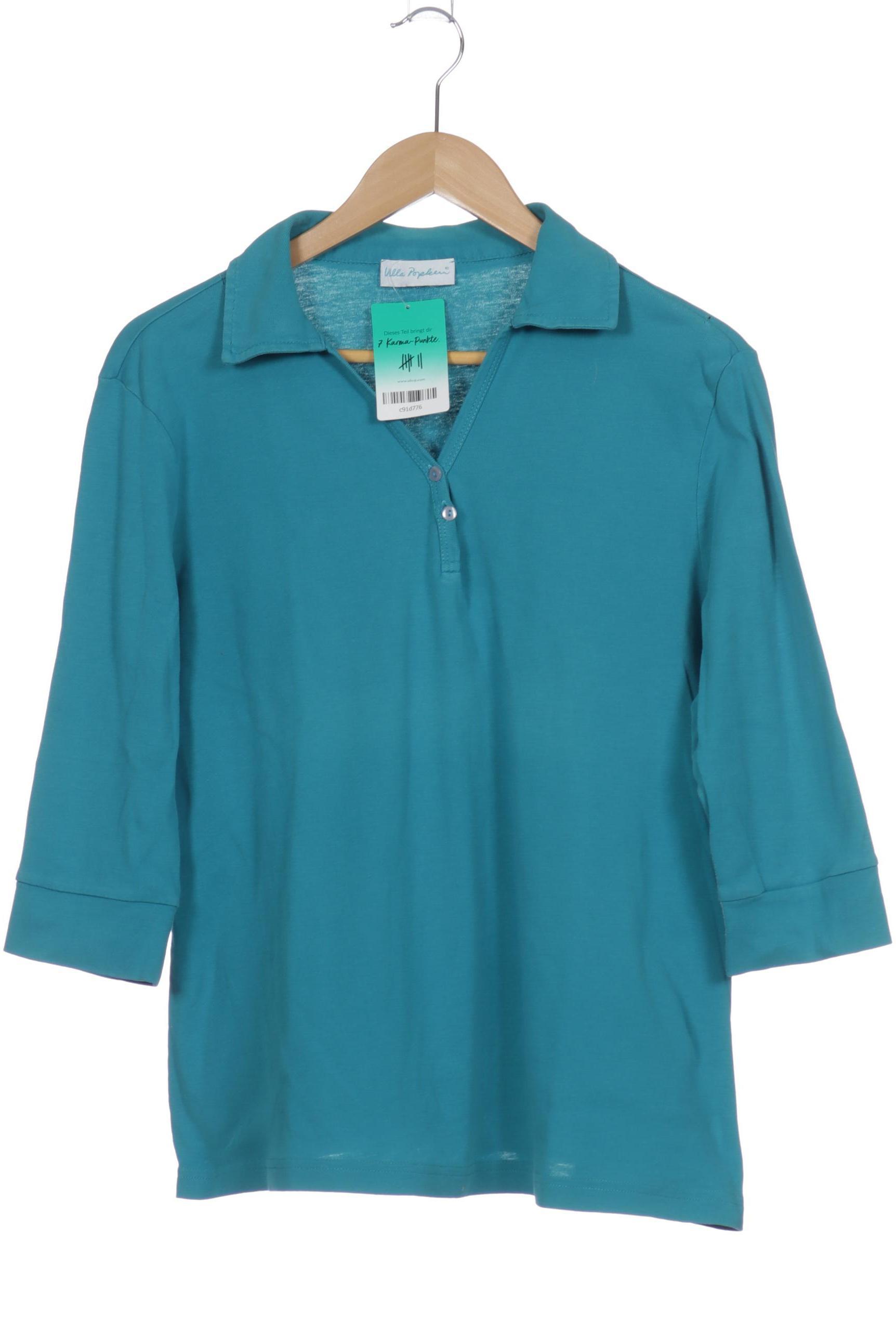 

Ulla Popken Damen Langarmshirt, blau, Gr. 42