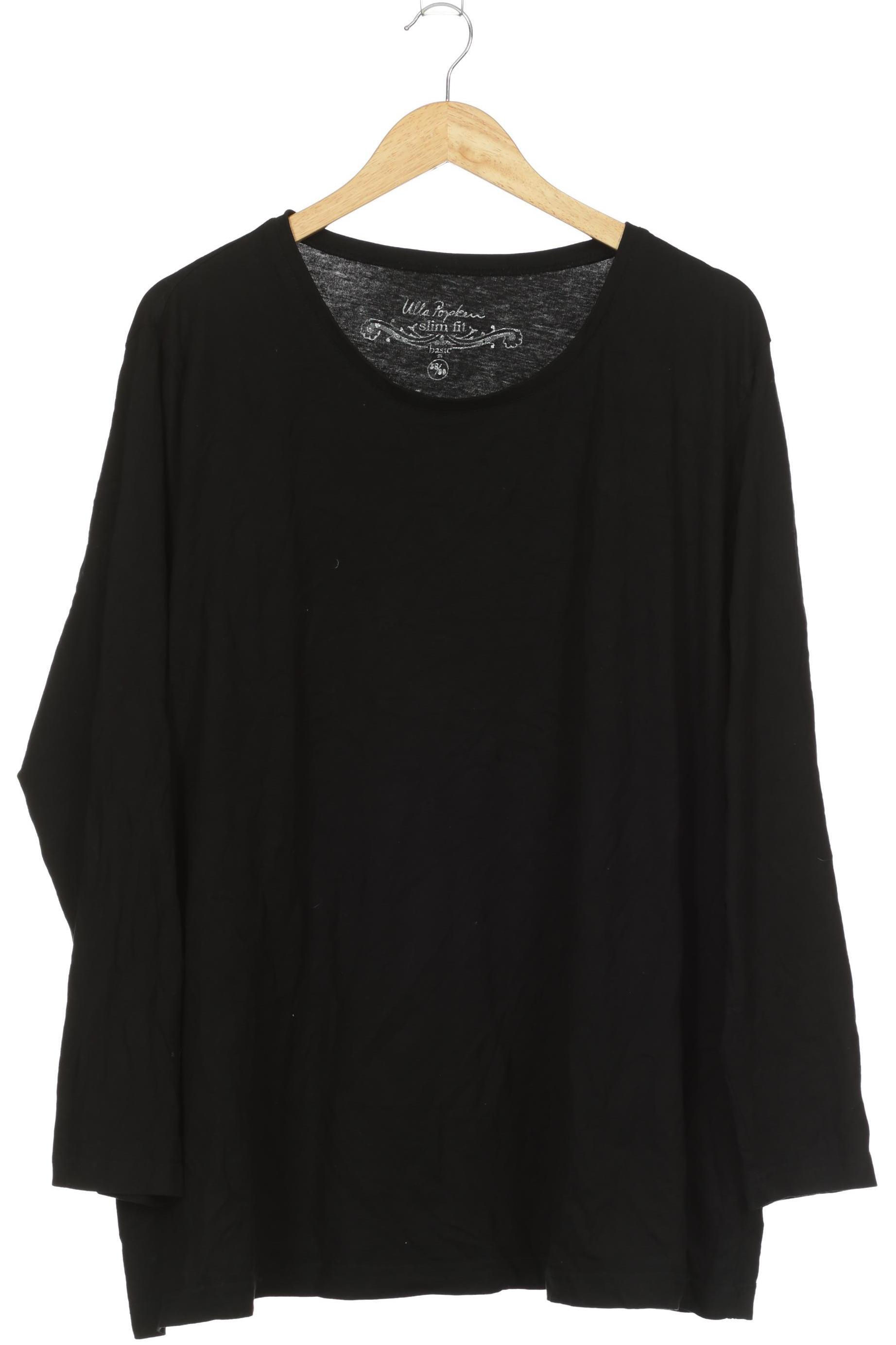 

Ulla Popken Damen Langarmshirt, schwarz, Gr. 58