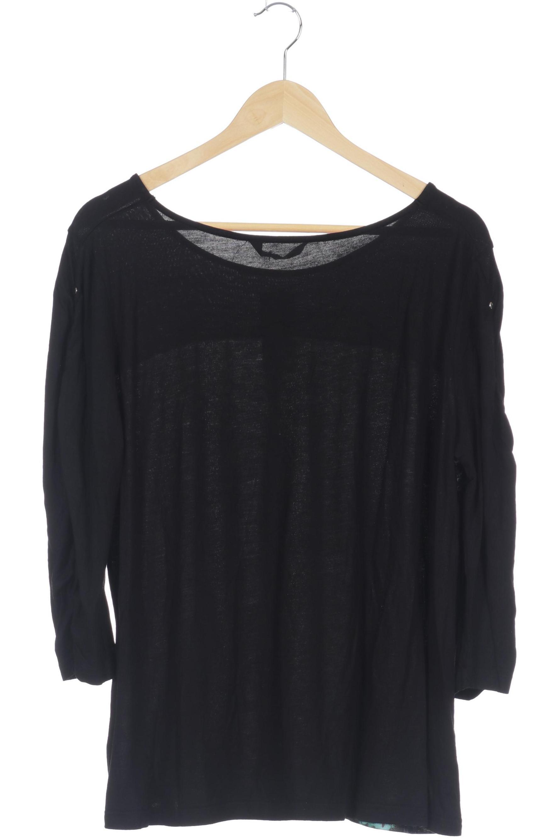 

Ulla Popken Damen Langarmshirt, schwarz, Gr. 42