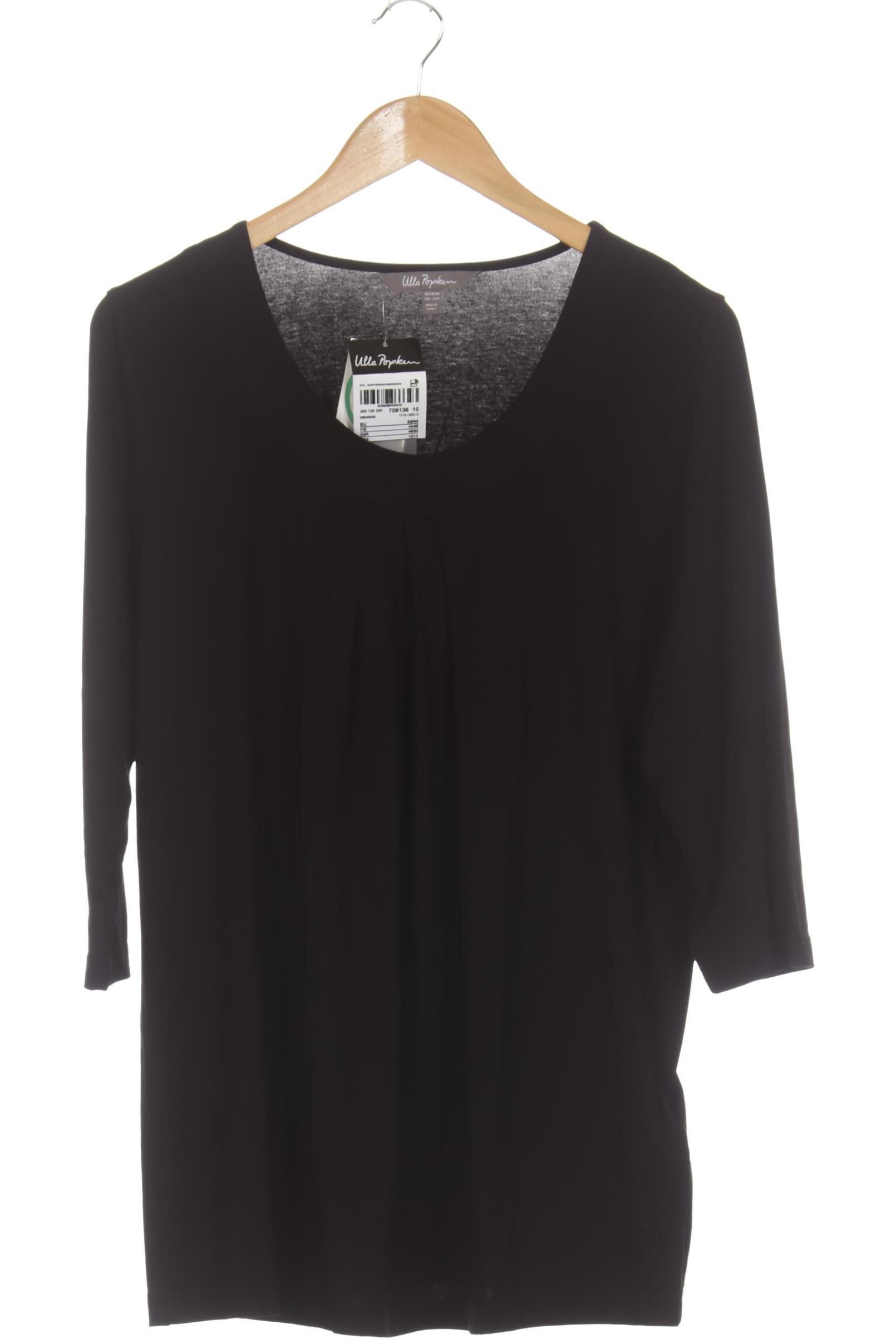 

Ulla Popken Damen Langarmshirt, schwarz, Gr. 42