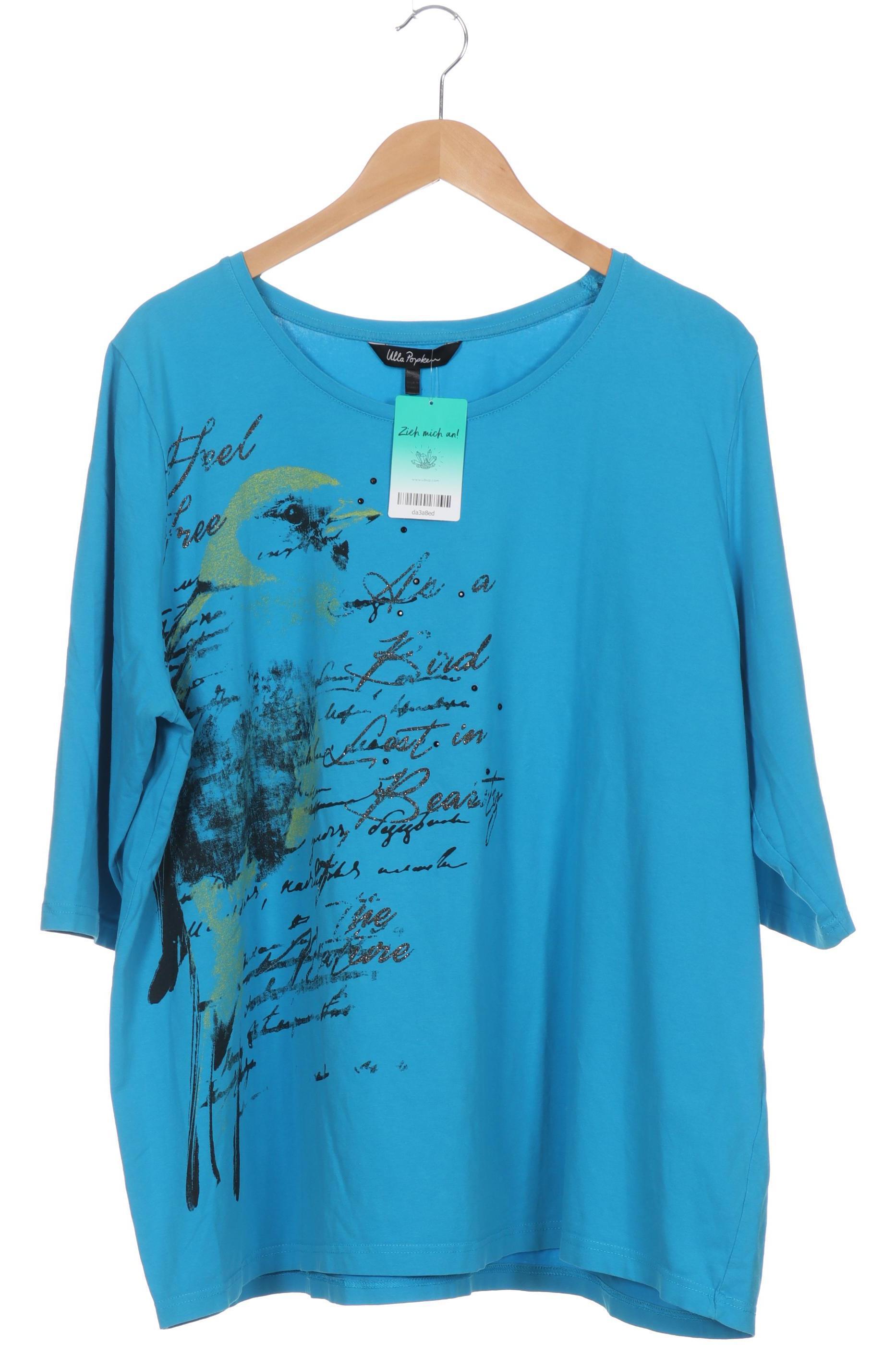 

Ulla Popken Damen Langarmshirt, blau, Gr. 50