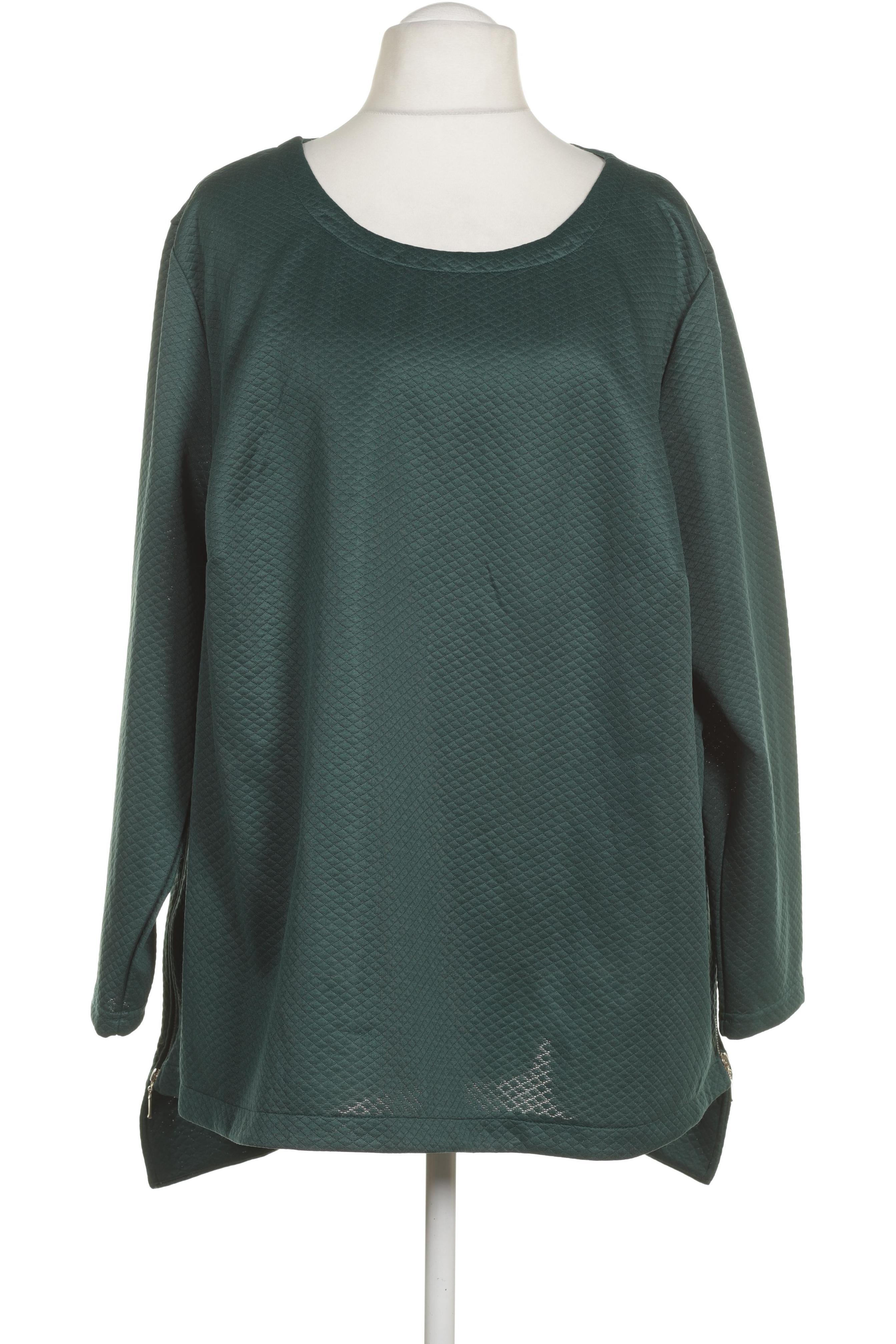 

Ulla Popken Damen Sweatshirt, grün, Gr. 58