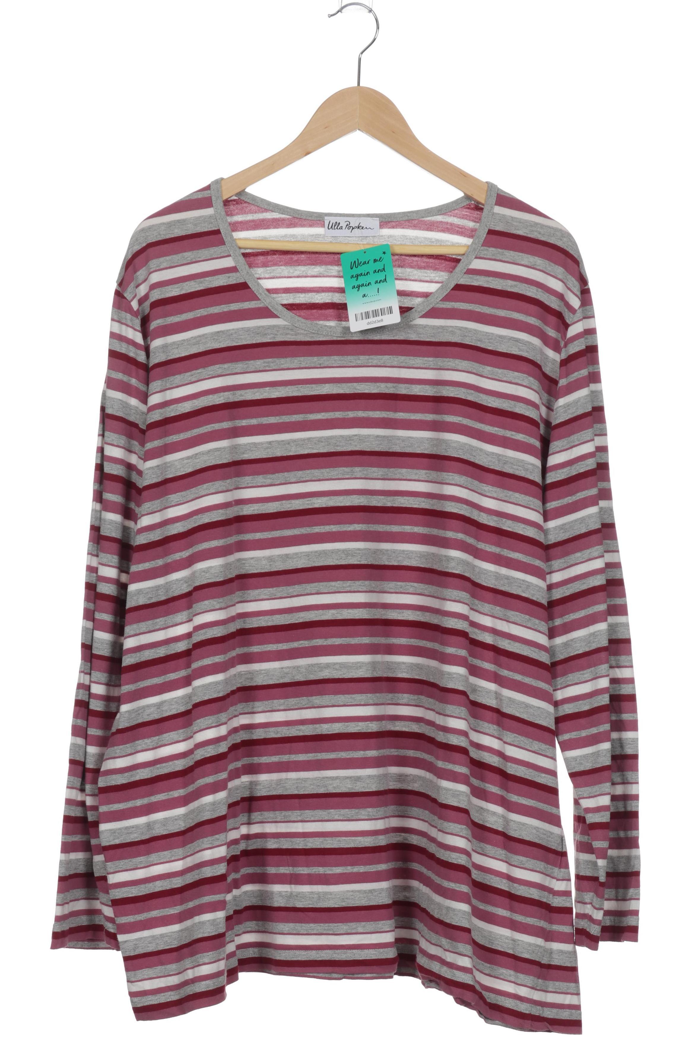 

Ulla Popken Damen Langarmshirt, pink, Gr. 54