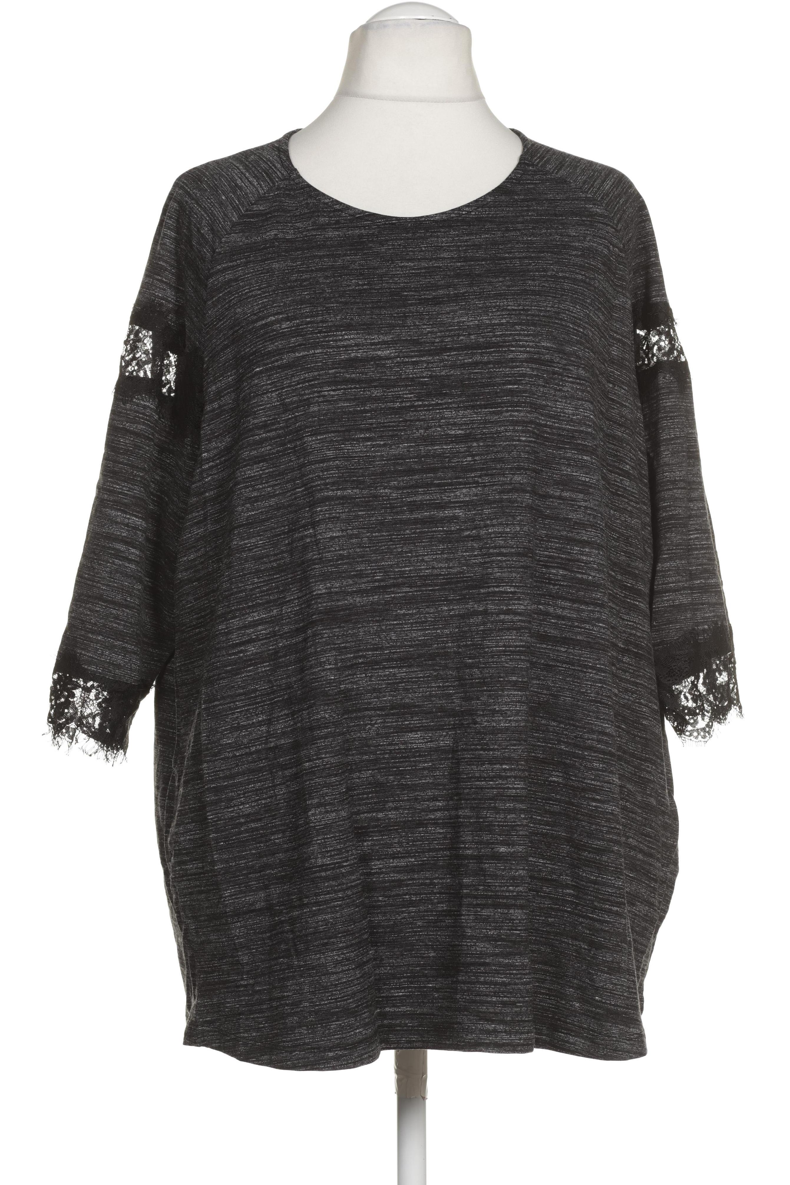 

Ulla Popken Damen Langarmshirt, schwarz, Gr. 50