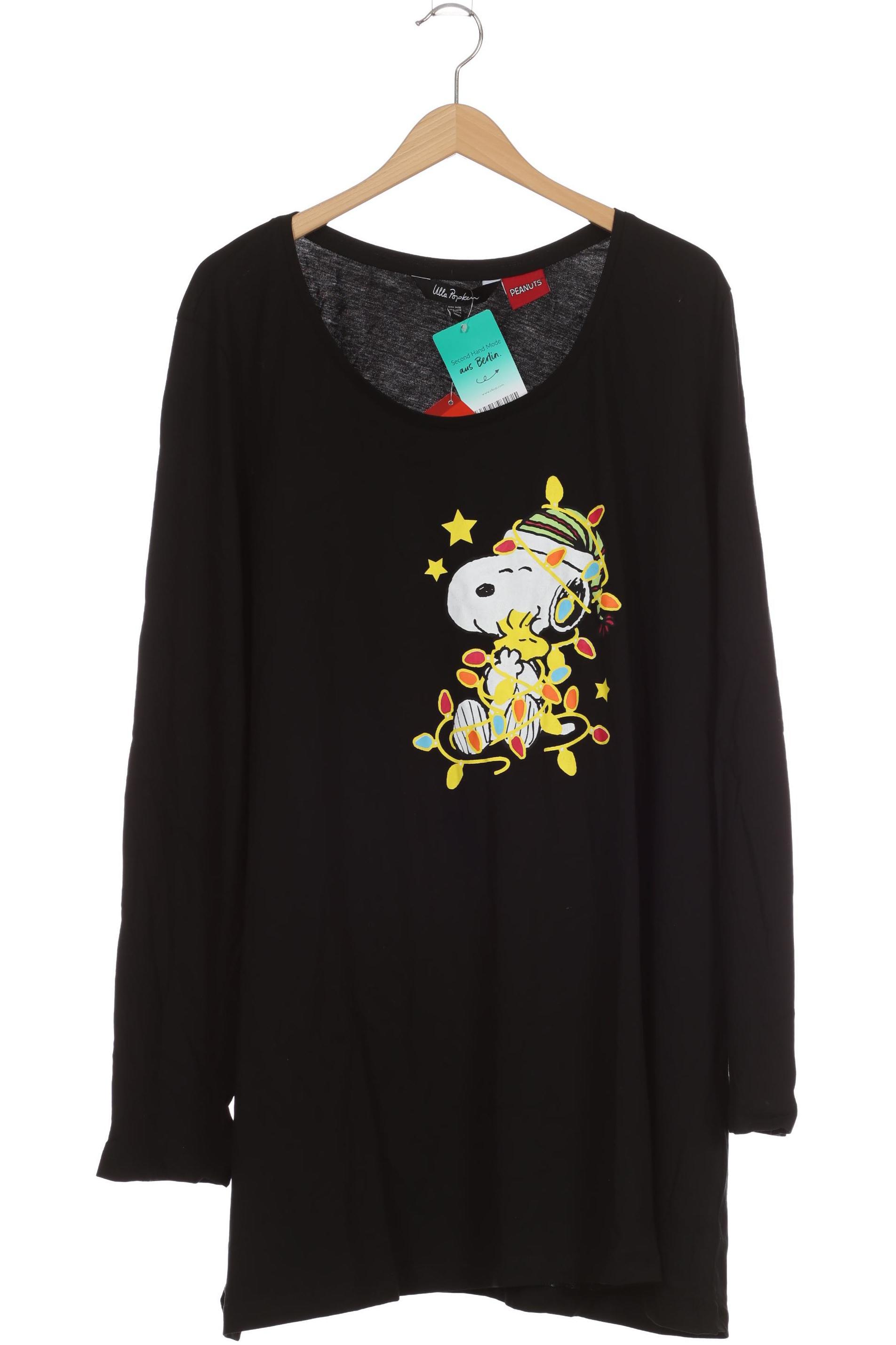 

Ulla Popken Damen Langarmshirt, schwarz, Gr. 54