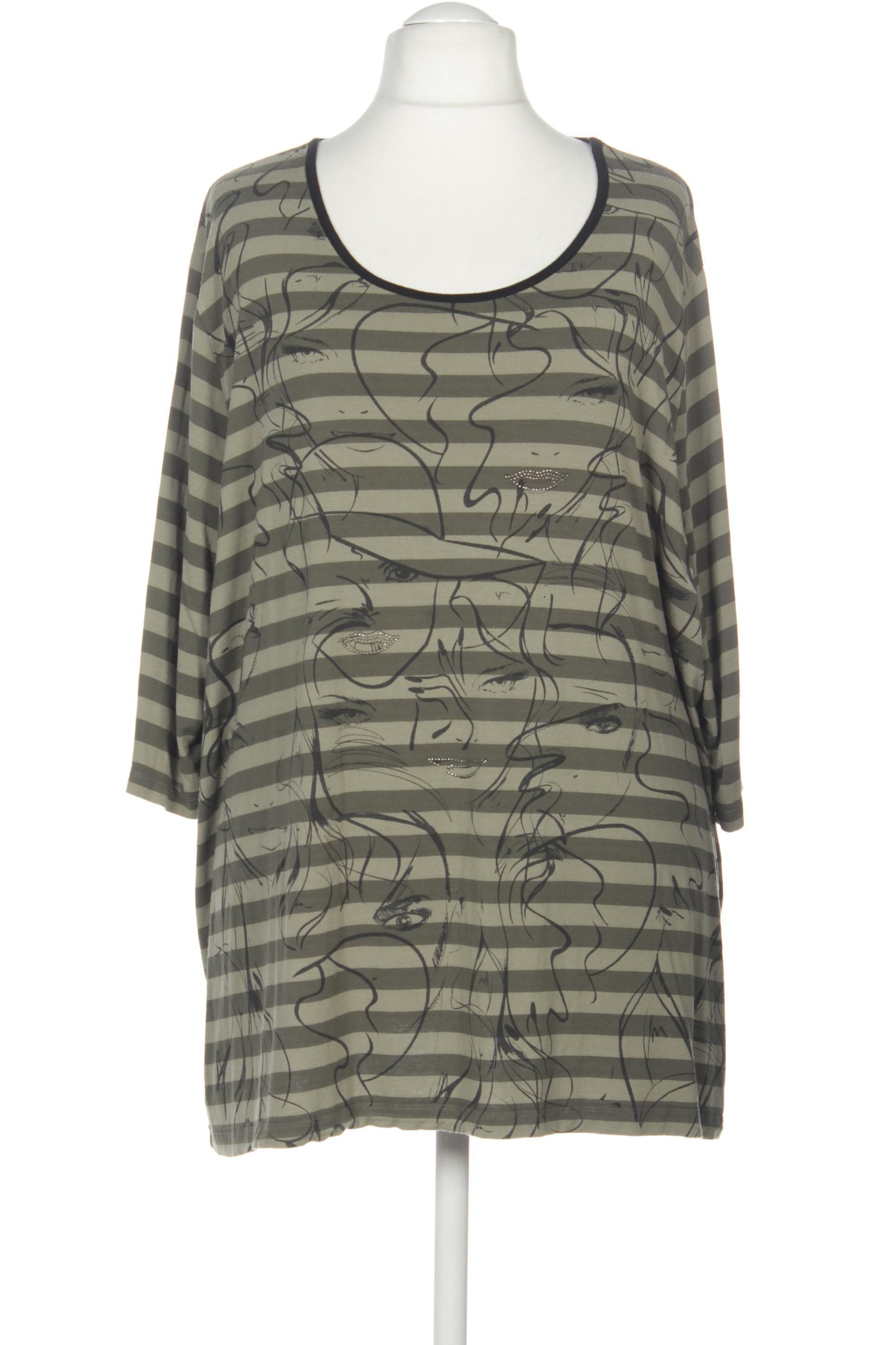 

Ulla Popken Damen Langarmshirt, grün, Gr. 54