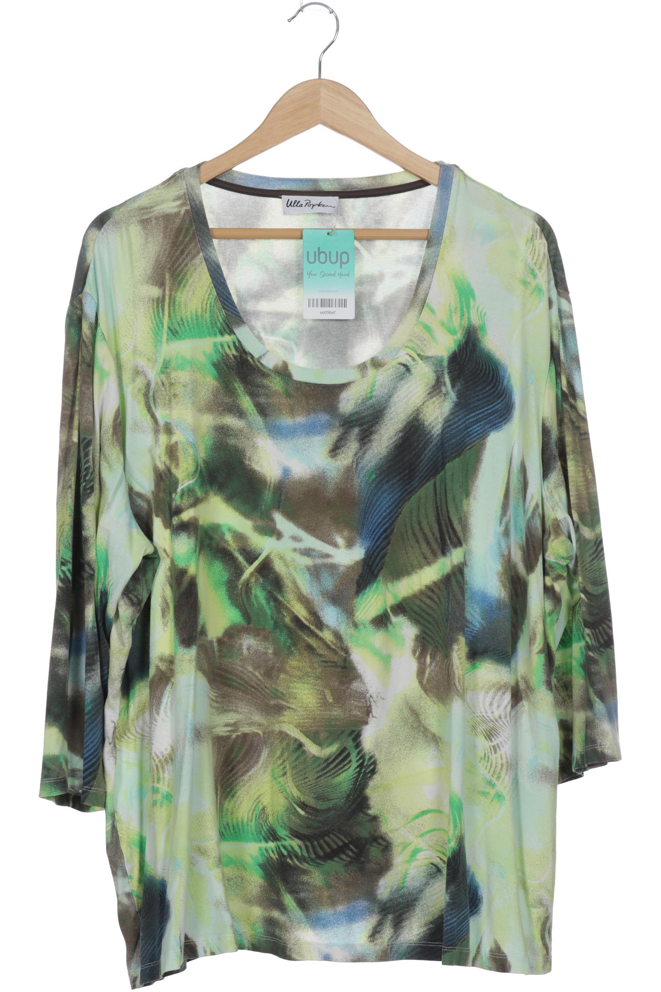 

Ulla Popken Damen Langarmshirt, grün, Gr. 54