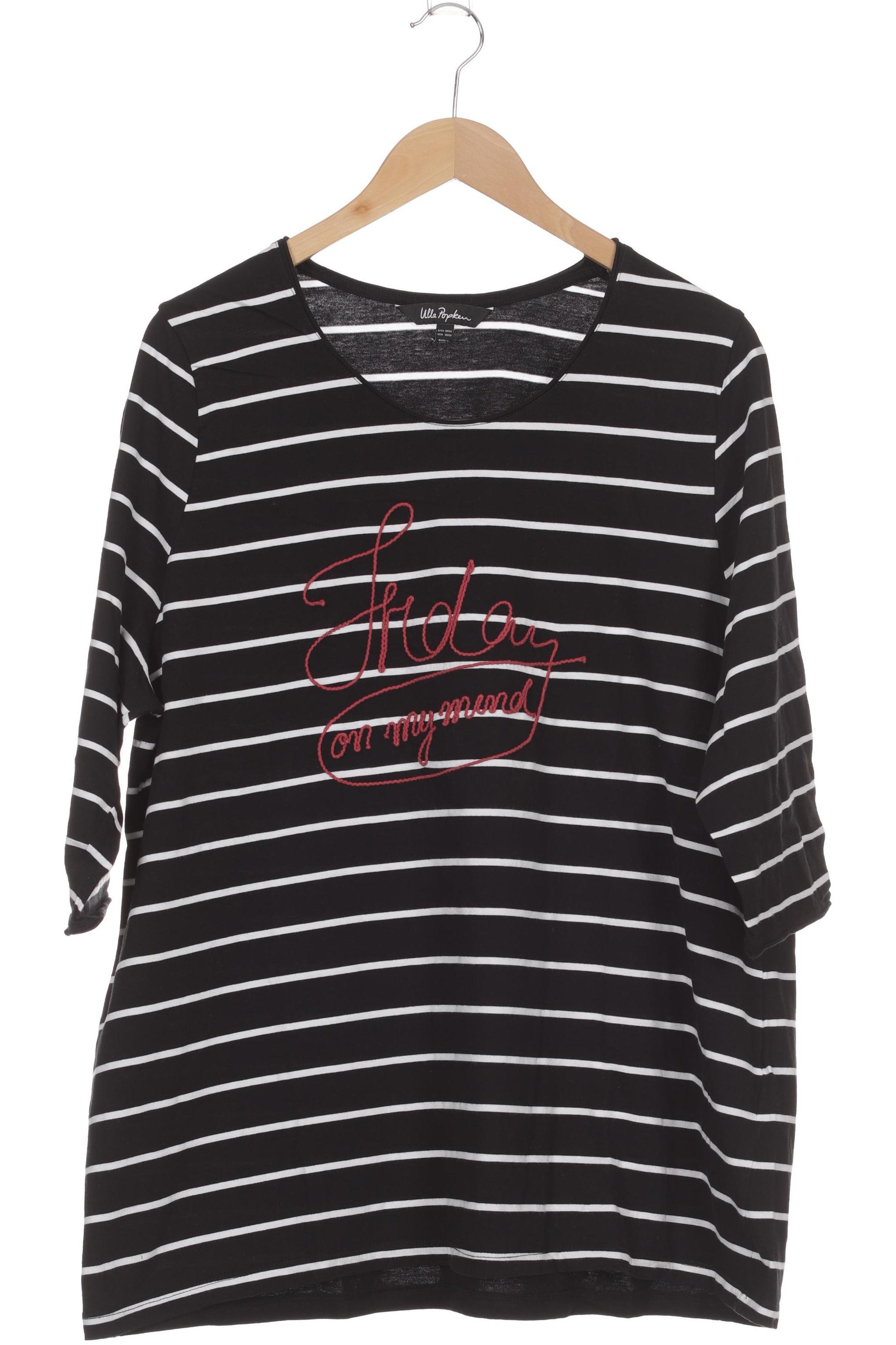 

Ulla Popken Damen Langarmshirt, schwarz, Gr. 50