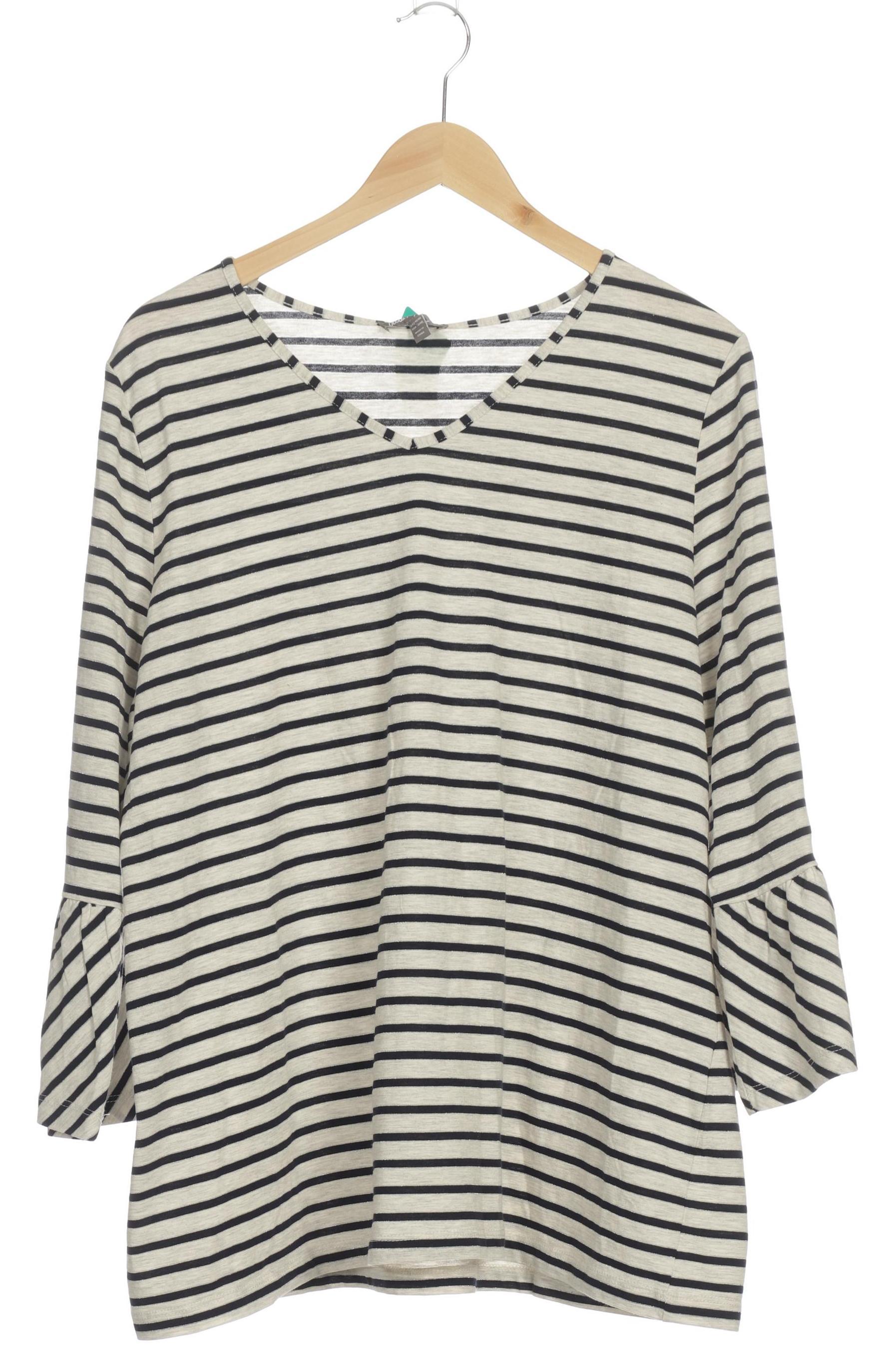 

Ulla Popken Damen Langarmshirt, blau, Gr. 46