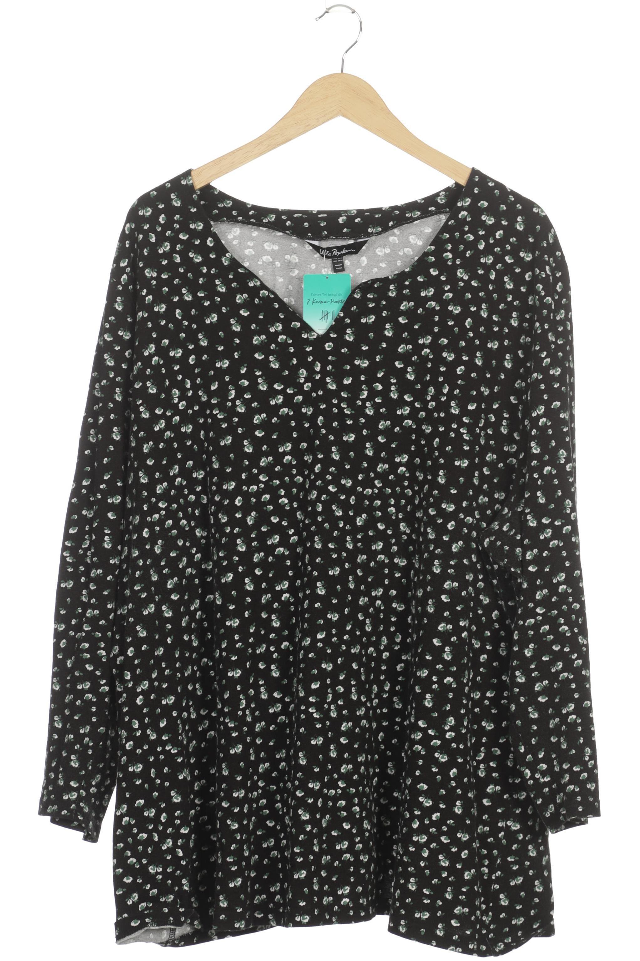 

Ulla Popken Damen Langarmshirt, schwarz, Gr. 58