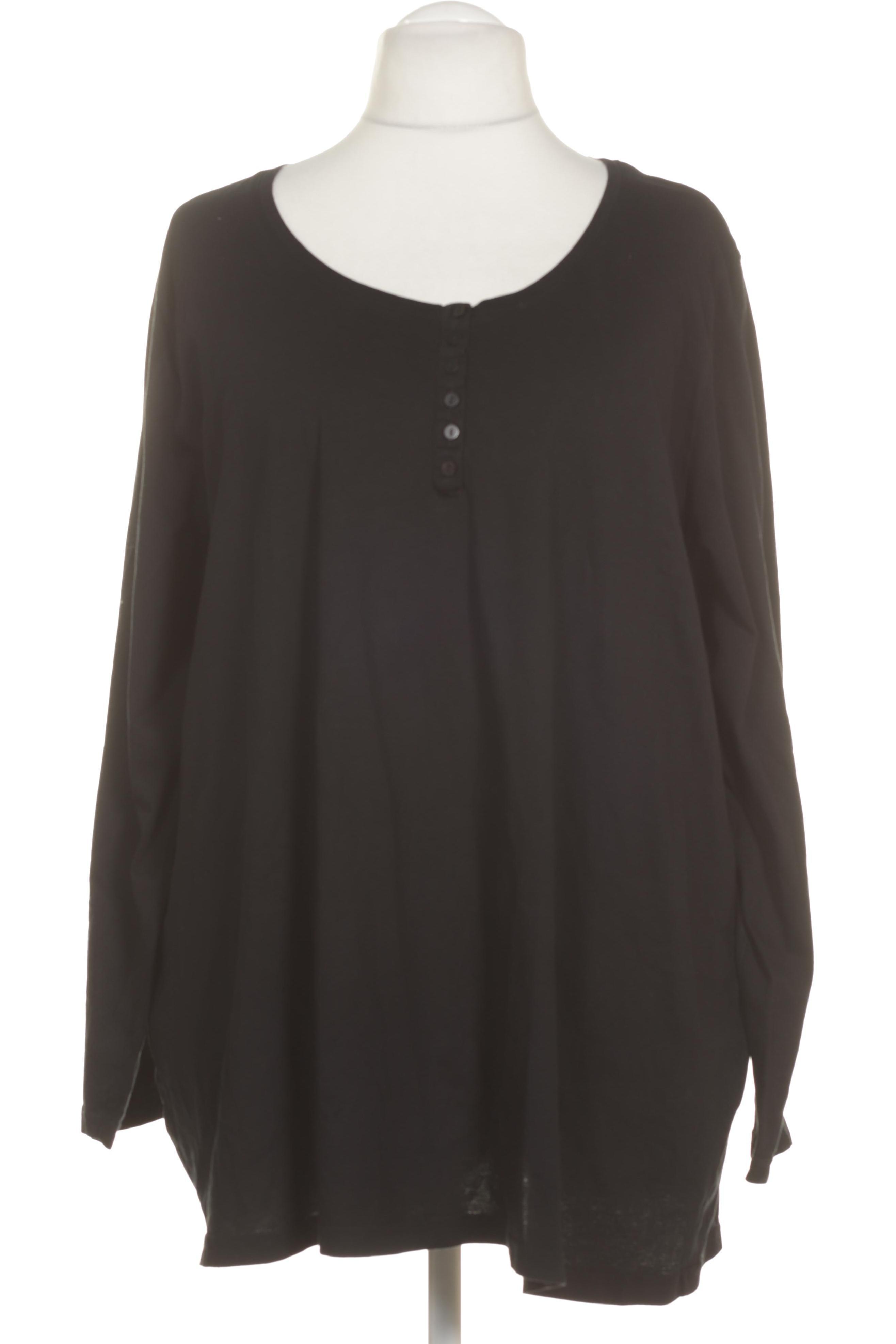 

Ulla Popken Damen Langarmshirt, schwarz, Gr. 54