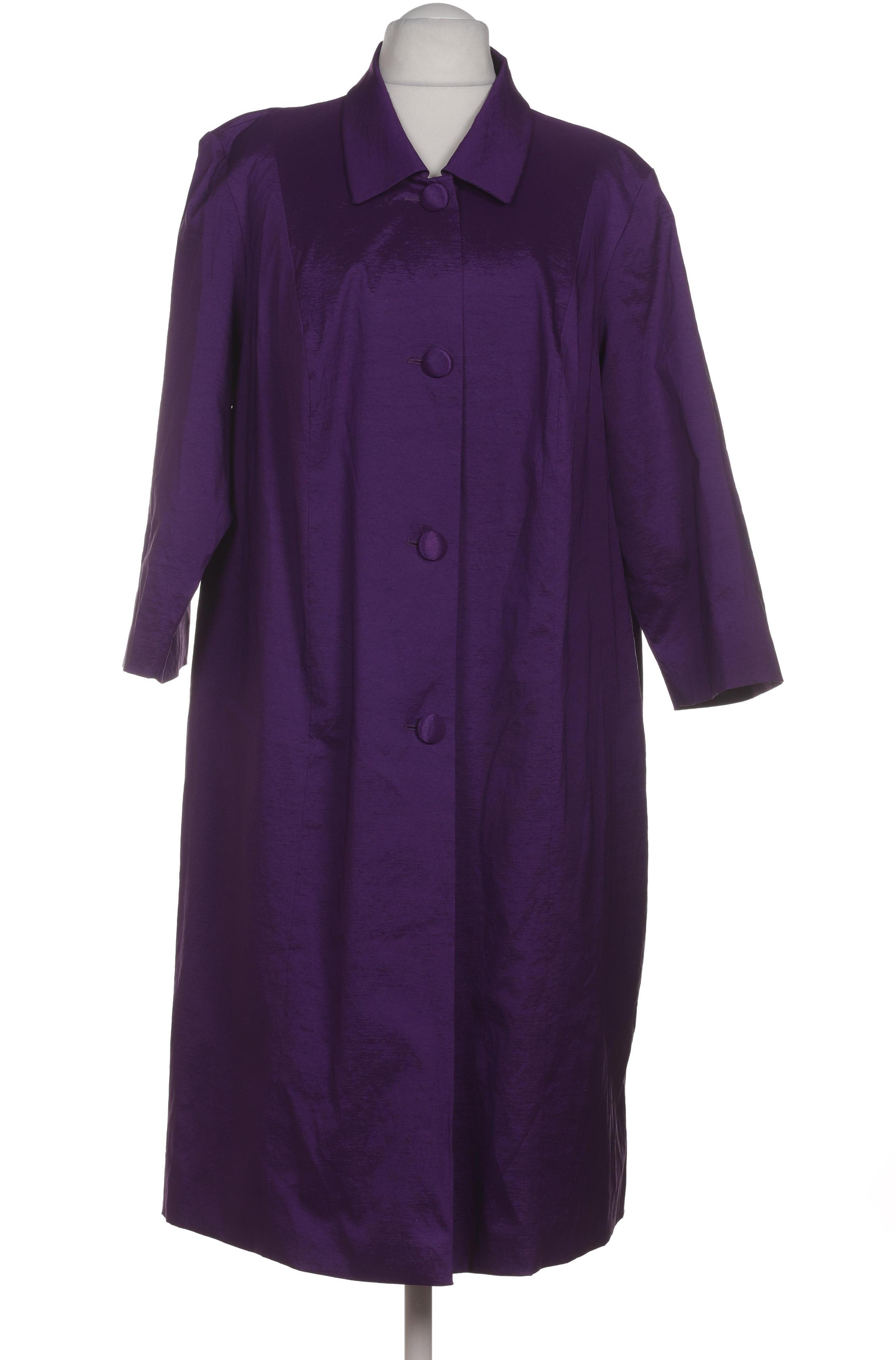 

Ulla Popken Damen Mantel, lila, Gr. 56