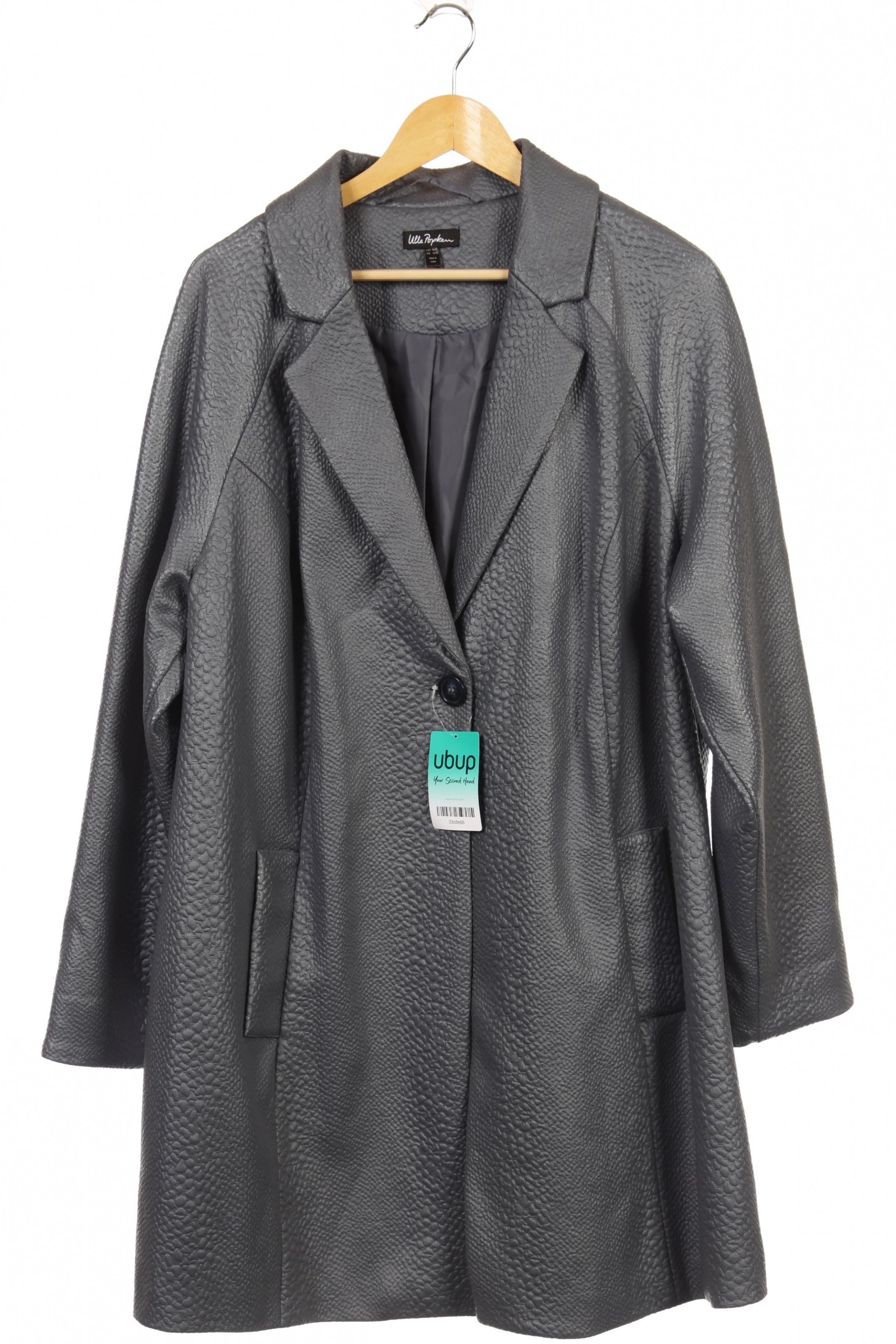 

Ulla Popken Damen Mantel, blau, Gr. 46