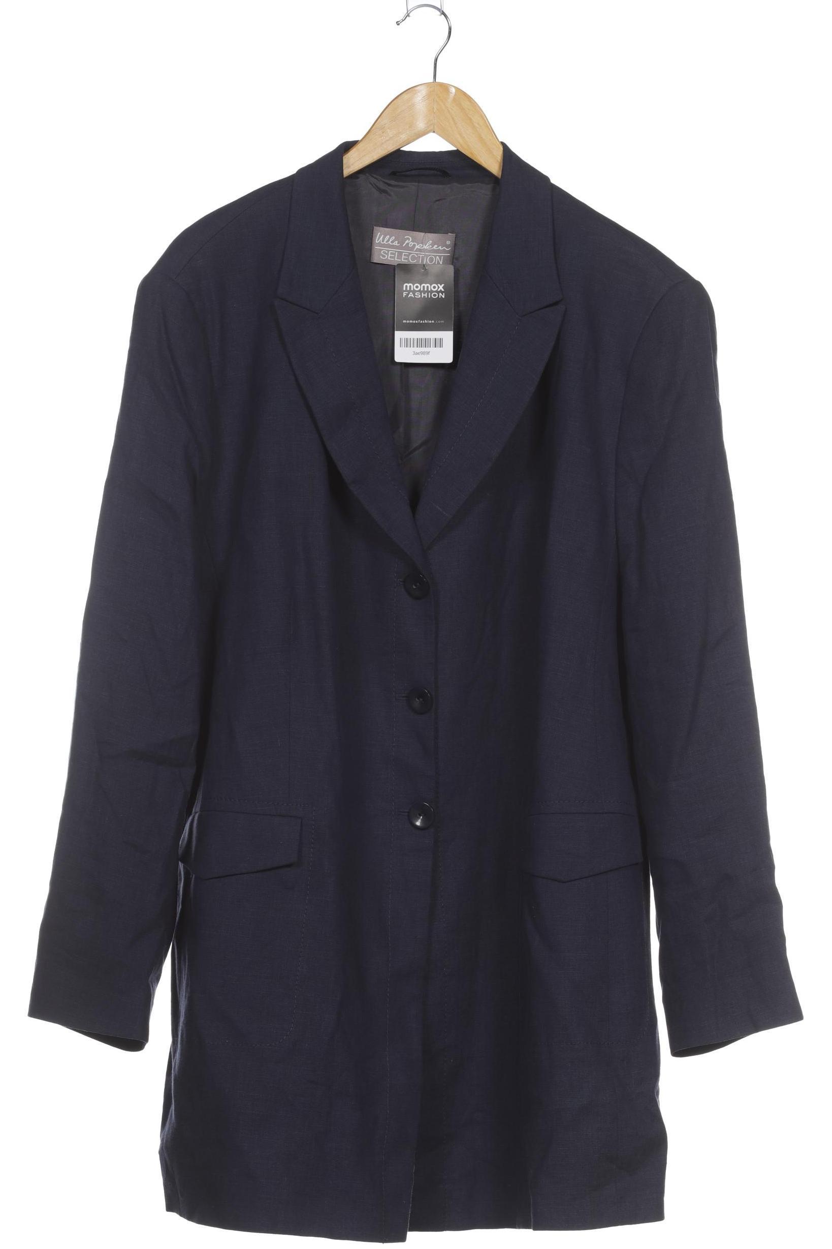 

Ulla Popken Damen Mantel, blau, Gr. 50