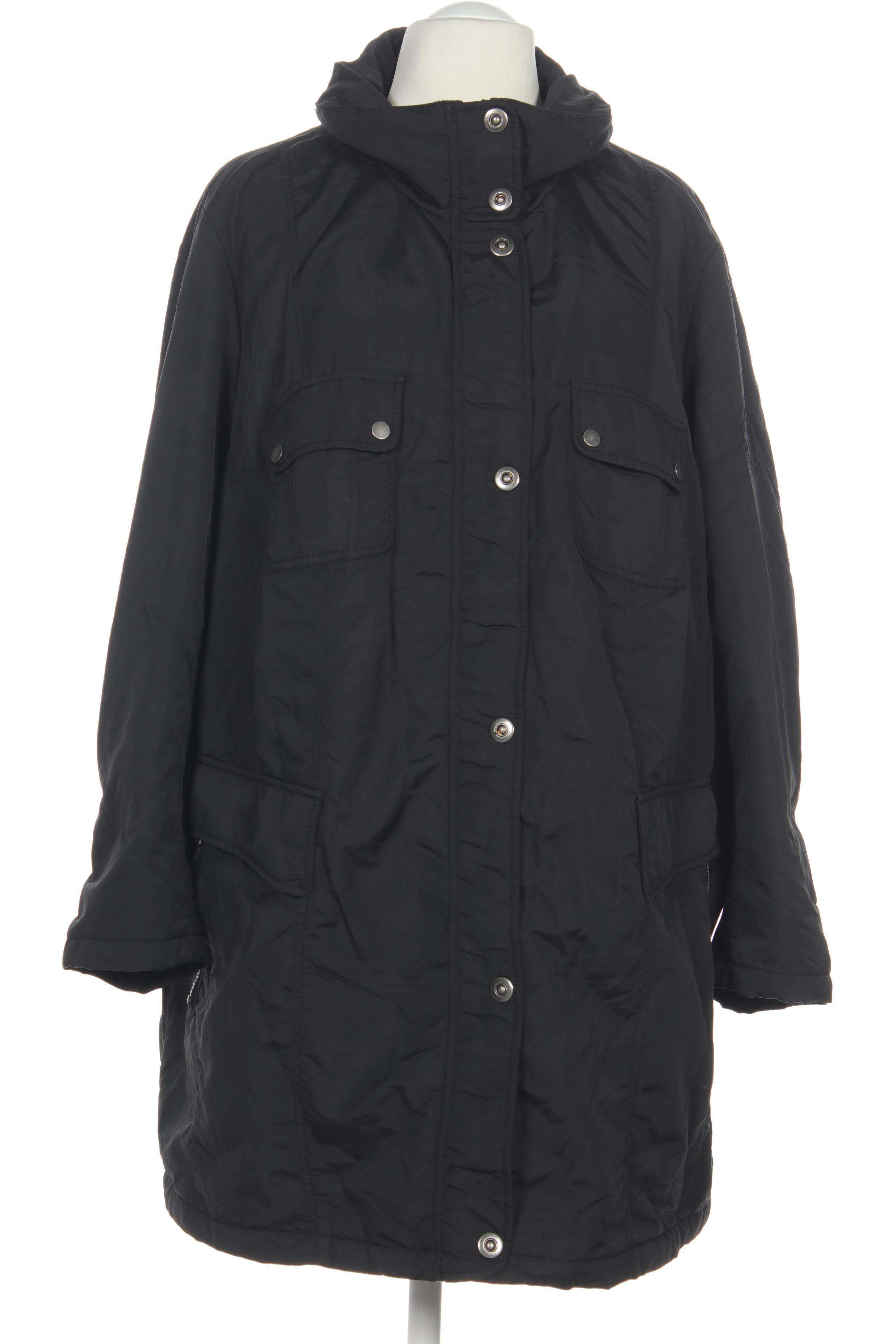 

Ulla Popken Damen Mantel, schwarz, Gr. 52